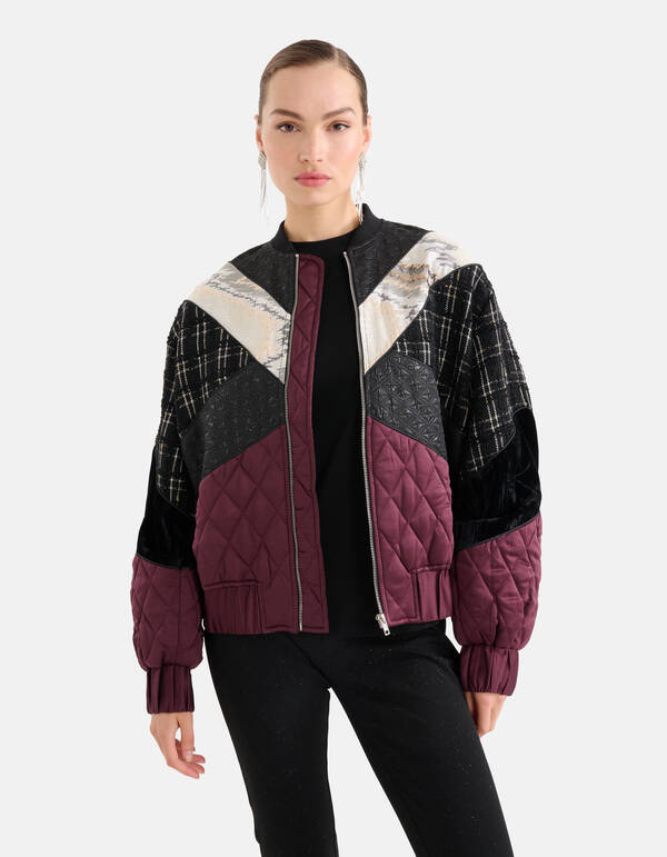 Patch BomberJack Bordeaux SHOEBY WOMEN