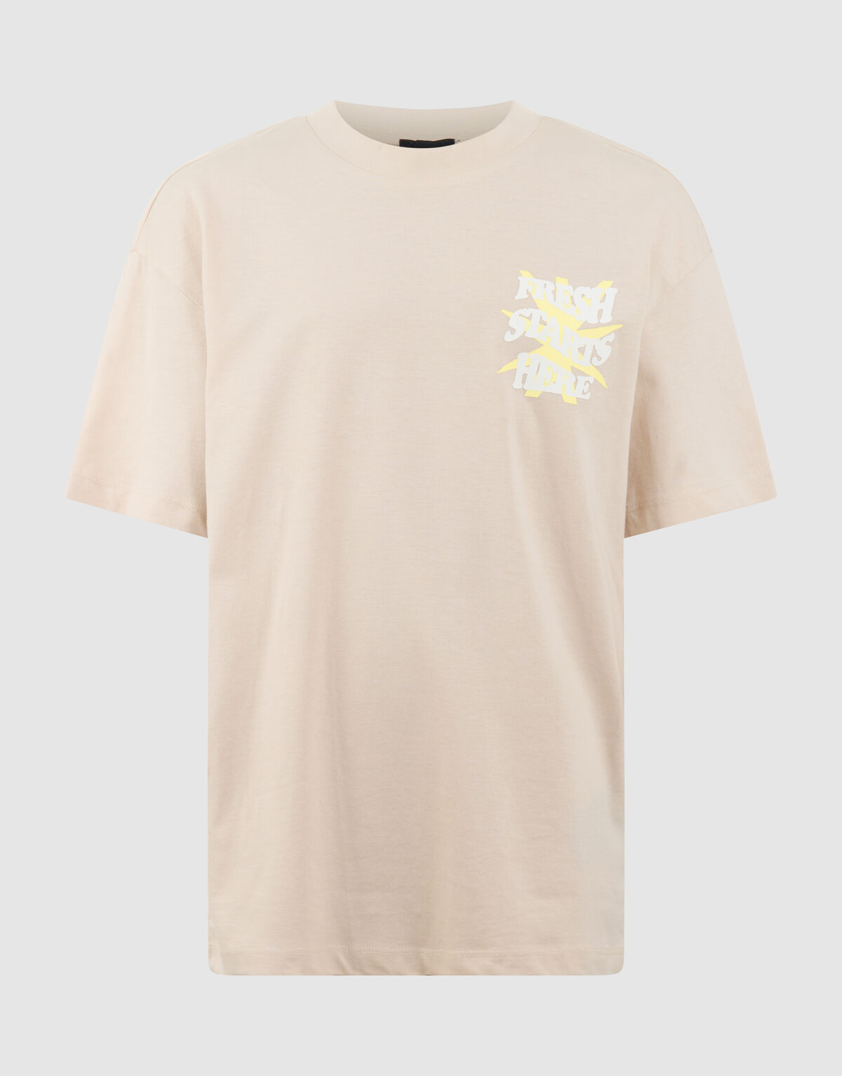 Fresh Artwork T-shirt Beige SHOEBY BOYS