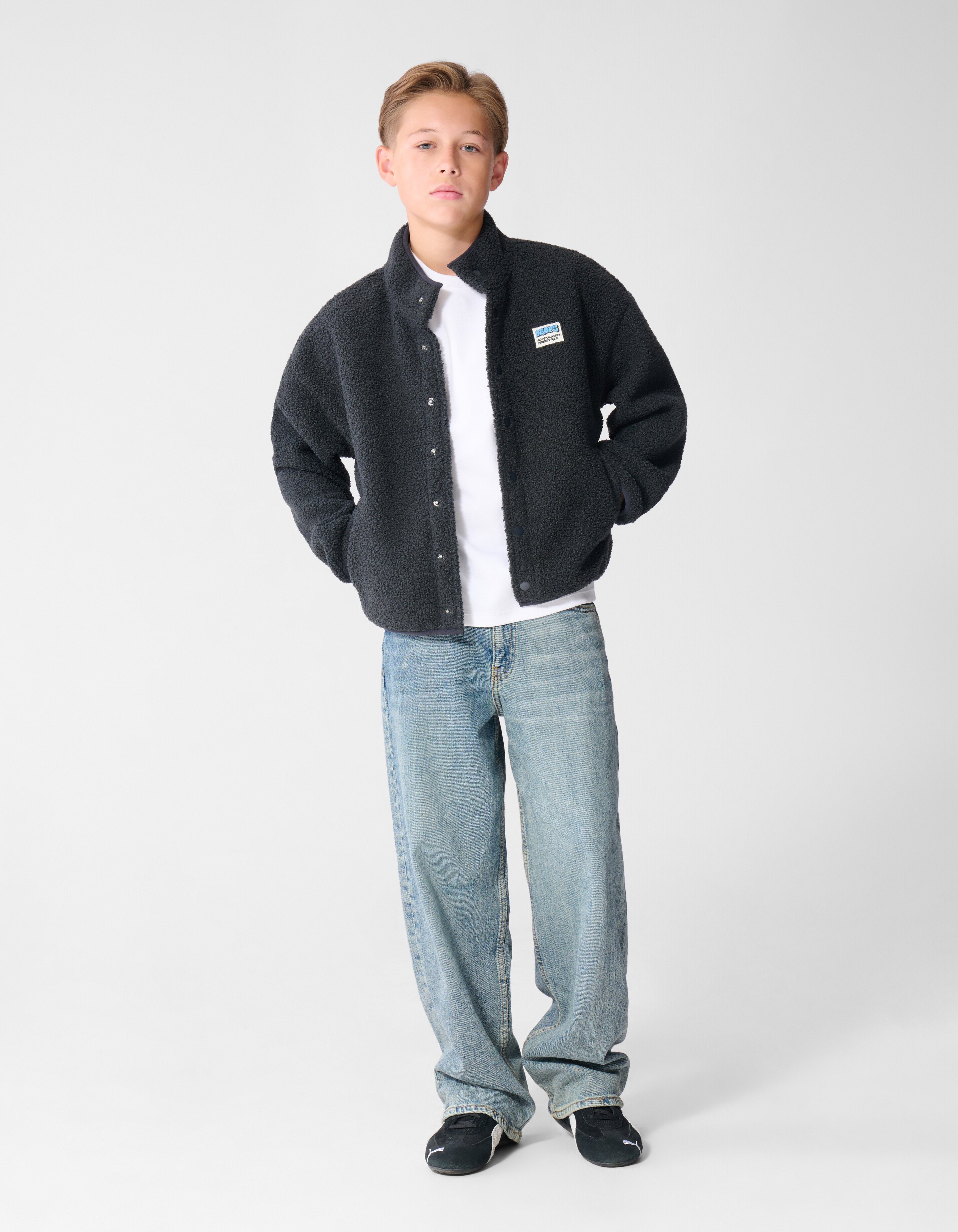 Relaxed Teddy Jas Donkergrijs SHOEBY BOYS