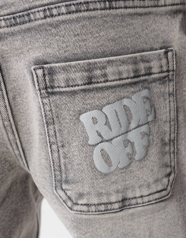 Straight Fit Jeans Grijs SHOEBY BOYS