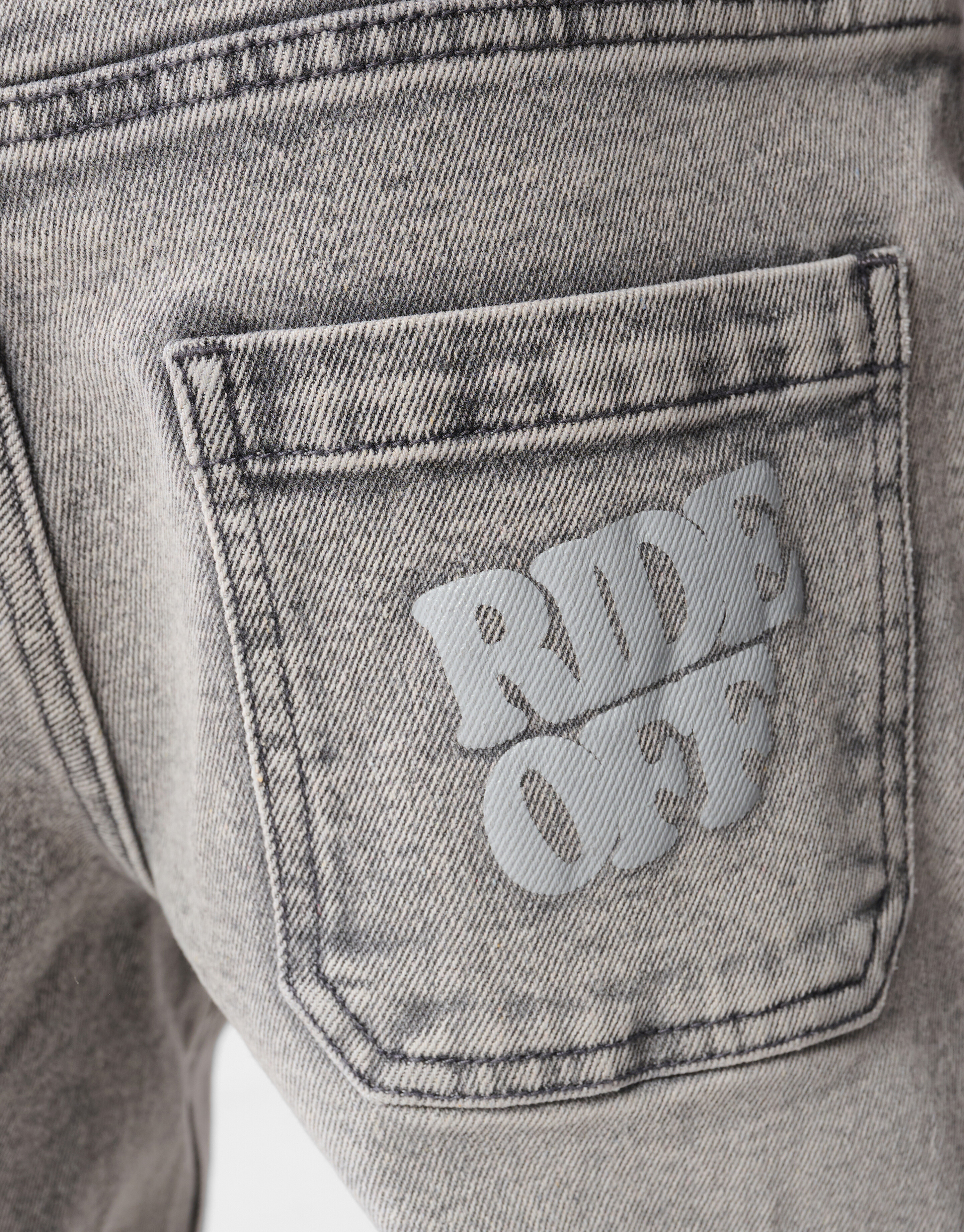 Straight Fit Jeans Grijs SHOEBY BOYS