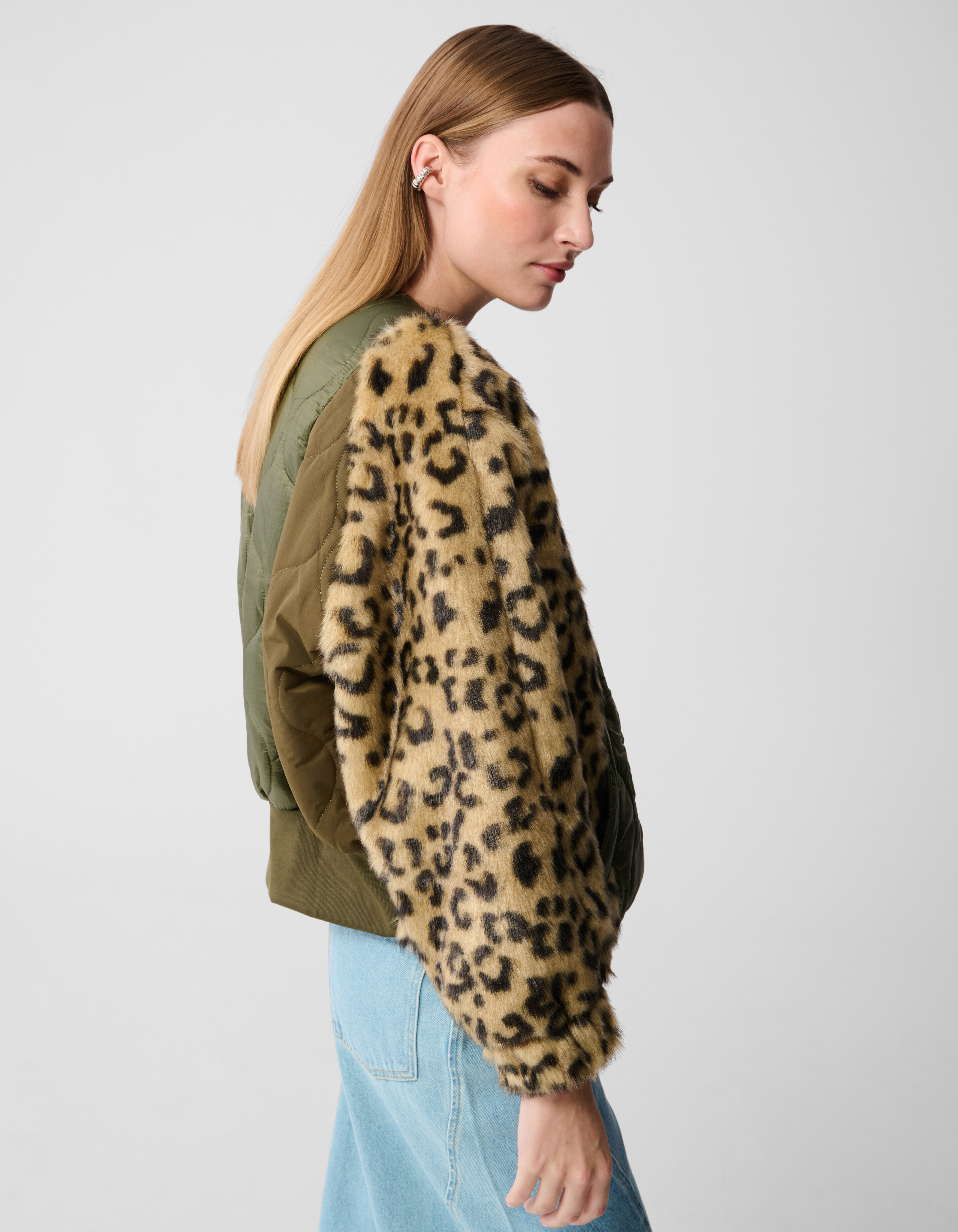 Multi Mix Leopard Jack Donkergroen SHOEBY WOMEN