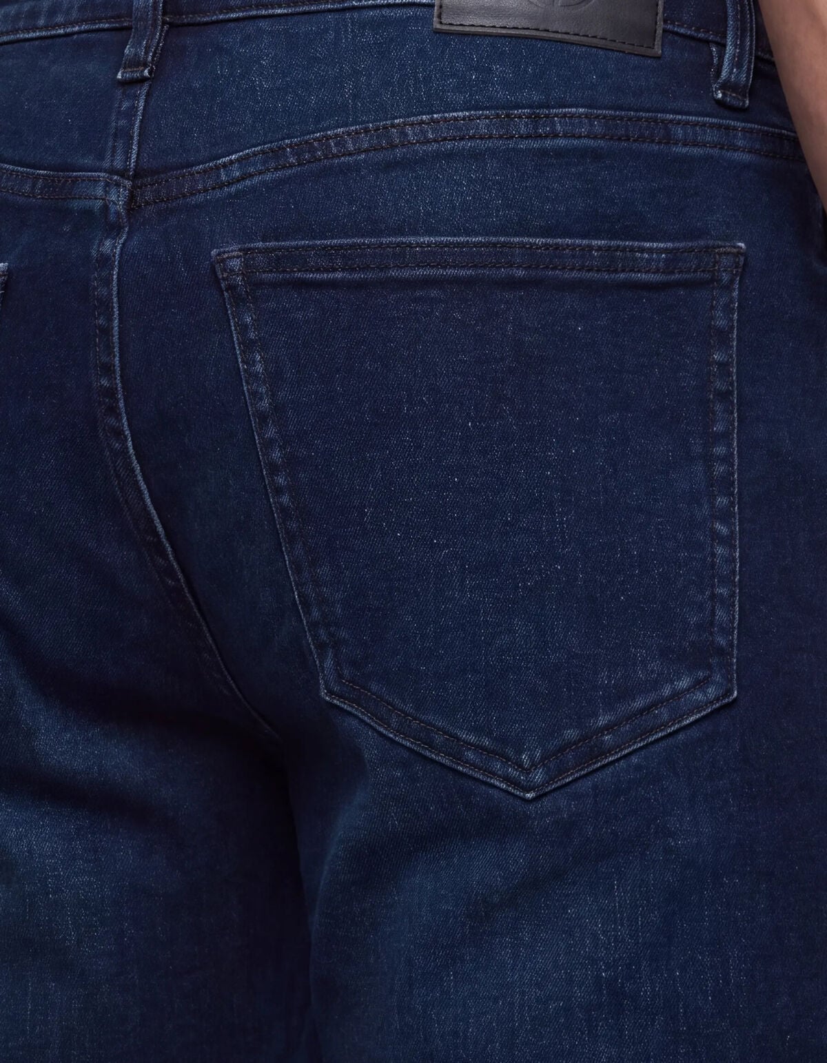 Slim Fit Jeans Blauw/Zwart L32 SHOEBY MEN