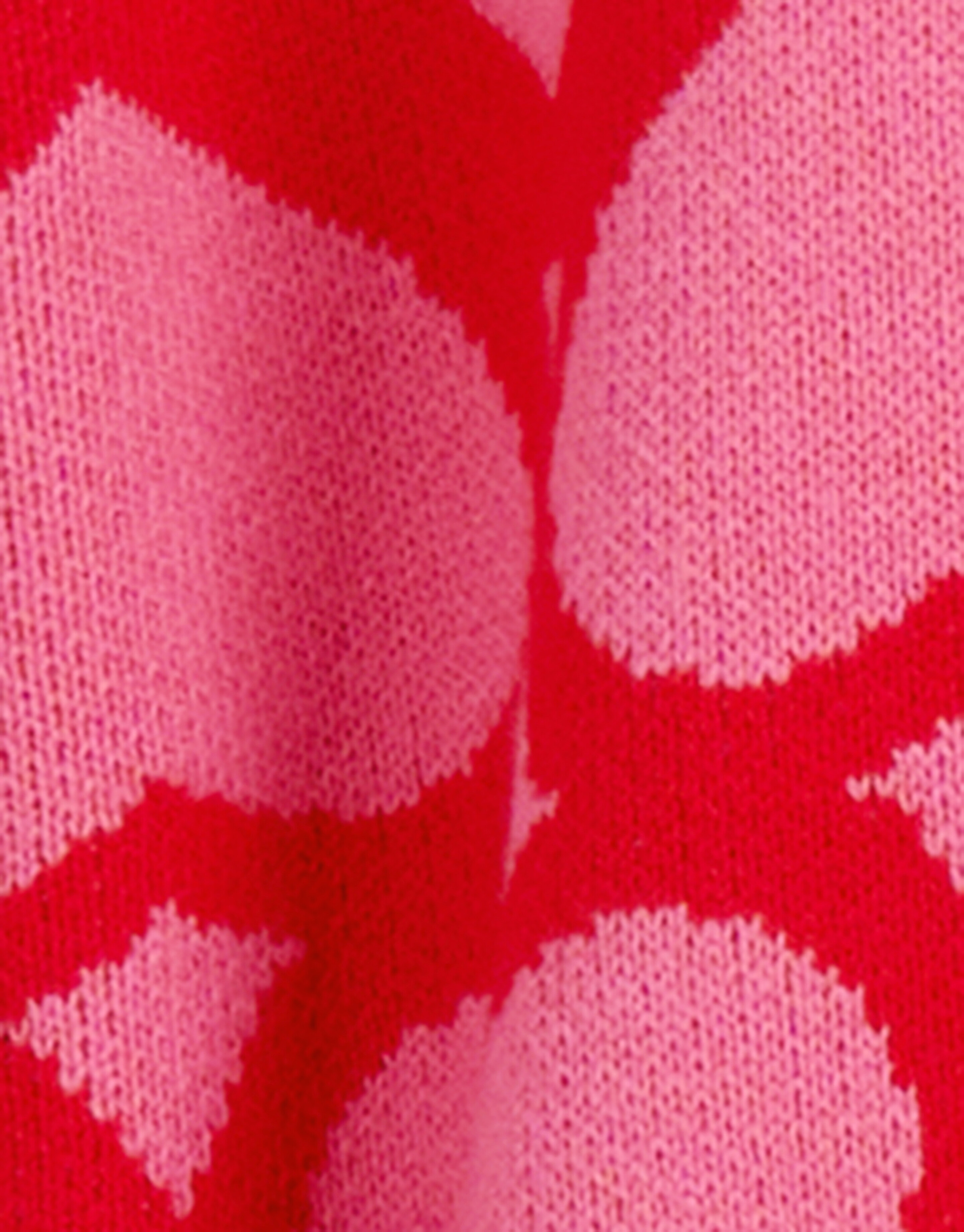 Printed Jacquard Trui Roze SHOEBY GIRLS