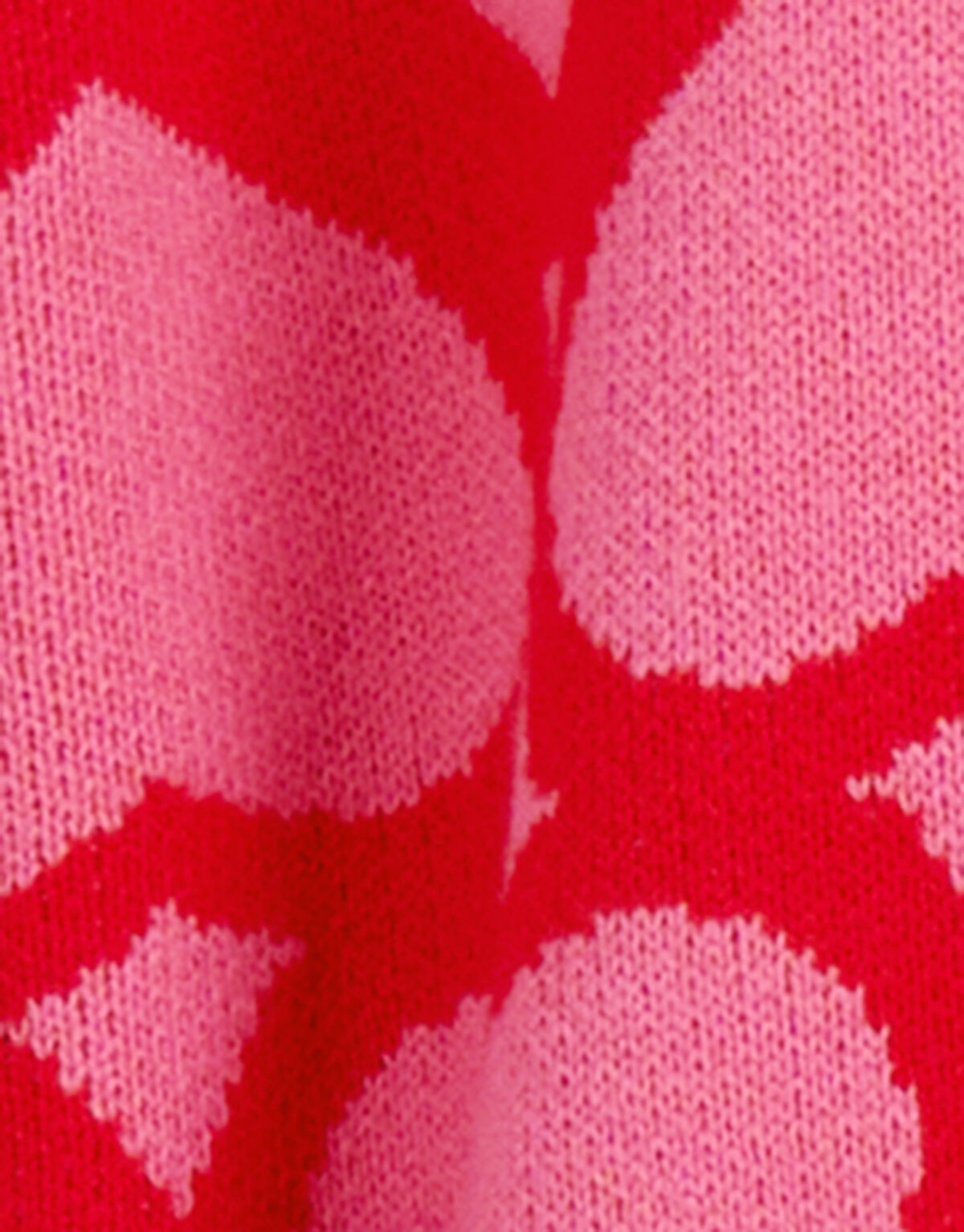 Printed Jacquard Trui Roze SHOEBY GIRLS