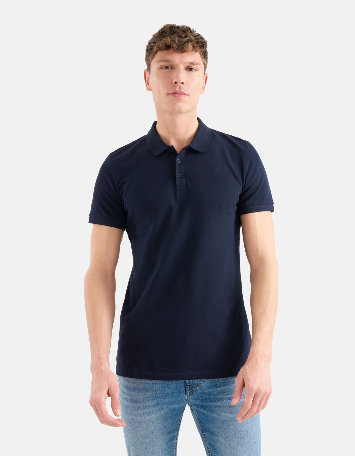 Basis Polo Donkerblauw SHOEBY MEN