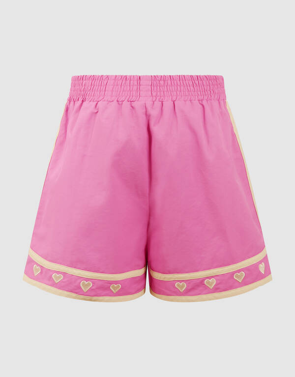 Heart Boxing Short Roze SHOEBY GIRLS