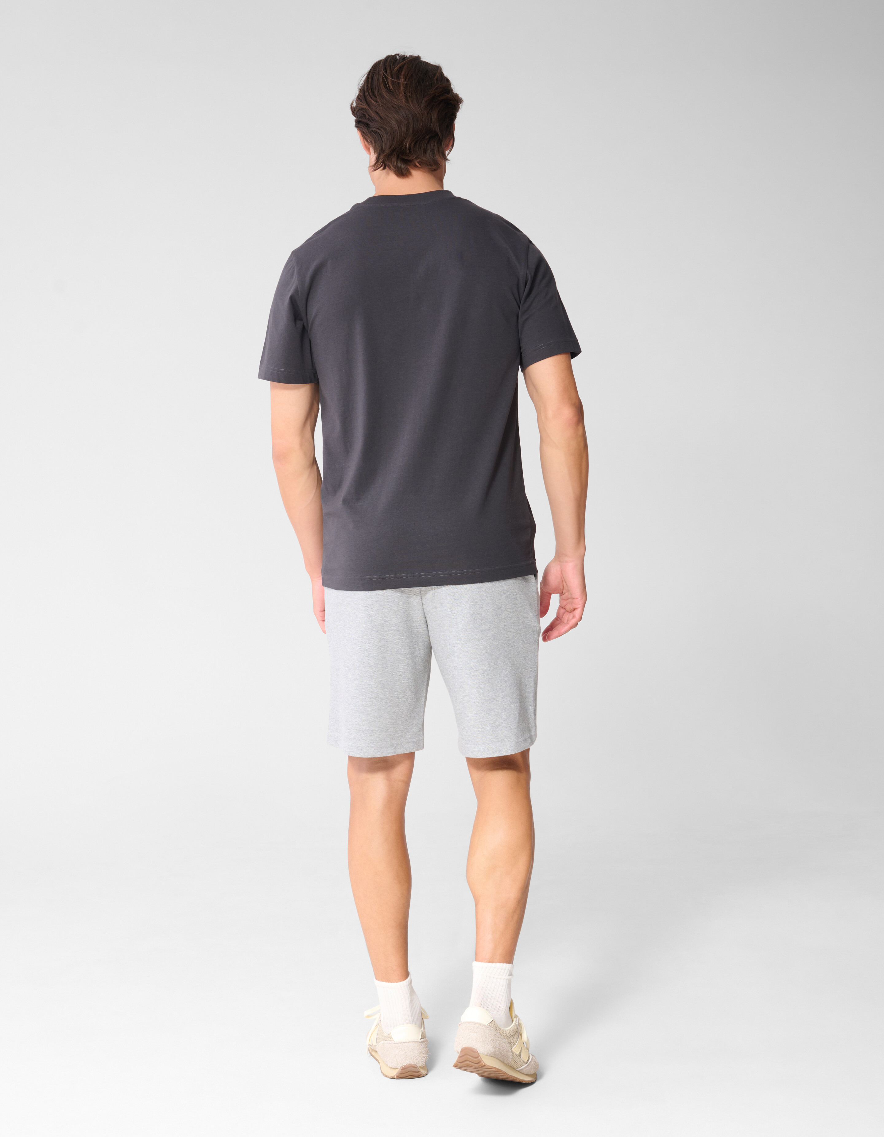 Structuur Regular Fit Short Grijs SHOEBY MEN