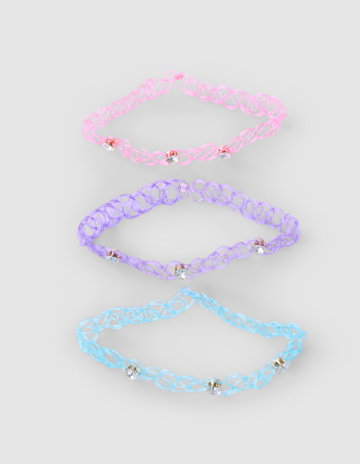 Strass Regenboog Choker Set SHOEBY ACCESSOIRES