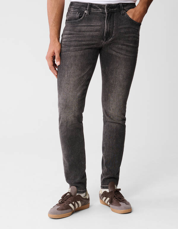 Slim Fit Jog Jeans Grijs L32 SHOEBY MEN