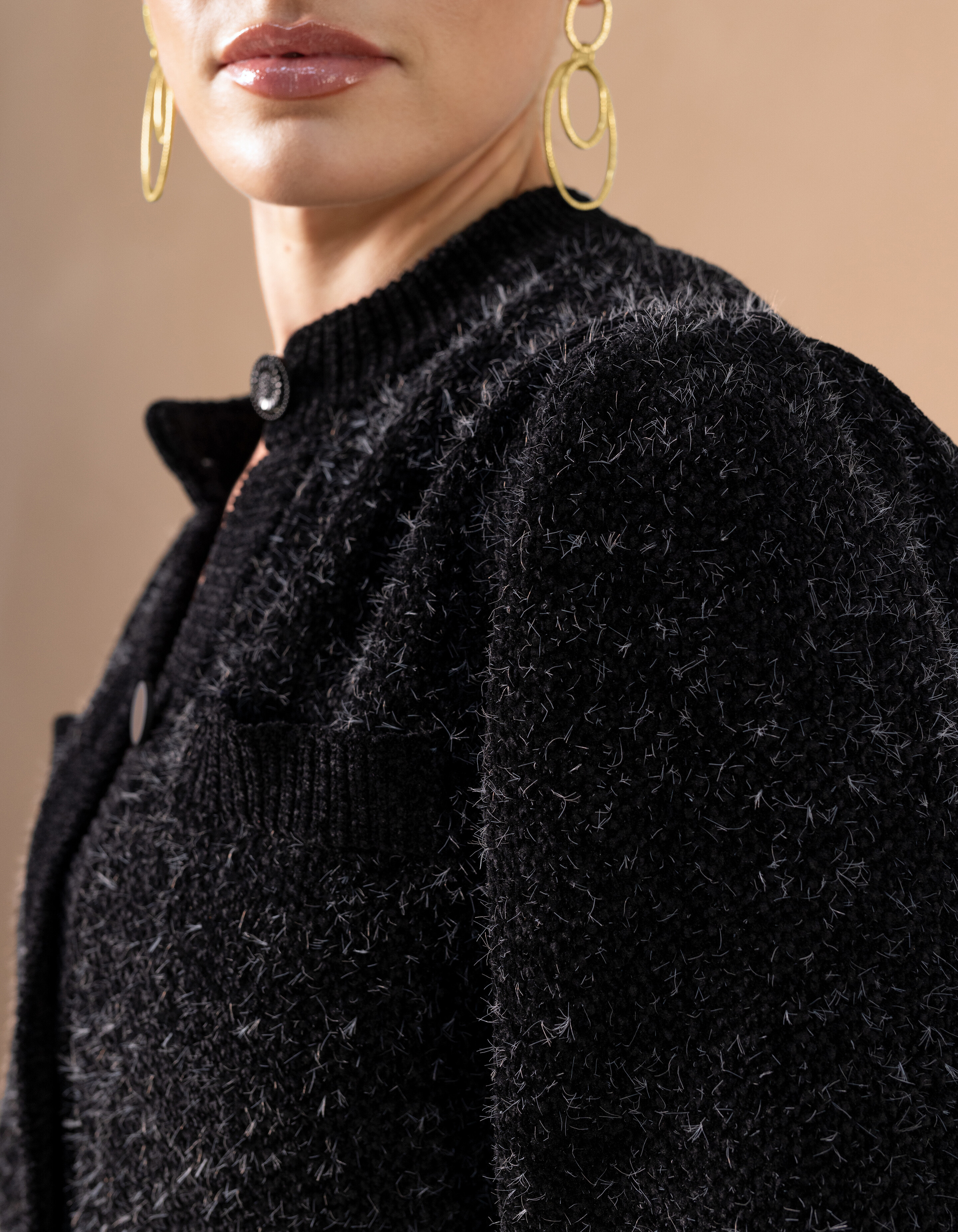 Soft Cropped Vest Zwart By Mieke SHOEBY WOMEN