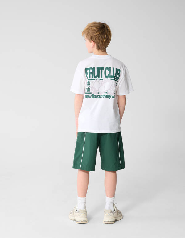 Fruit Club T-shirt Wit SHOEBY BOYS