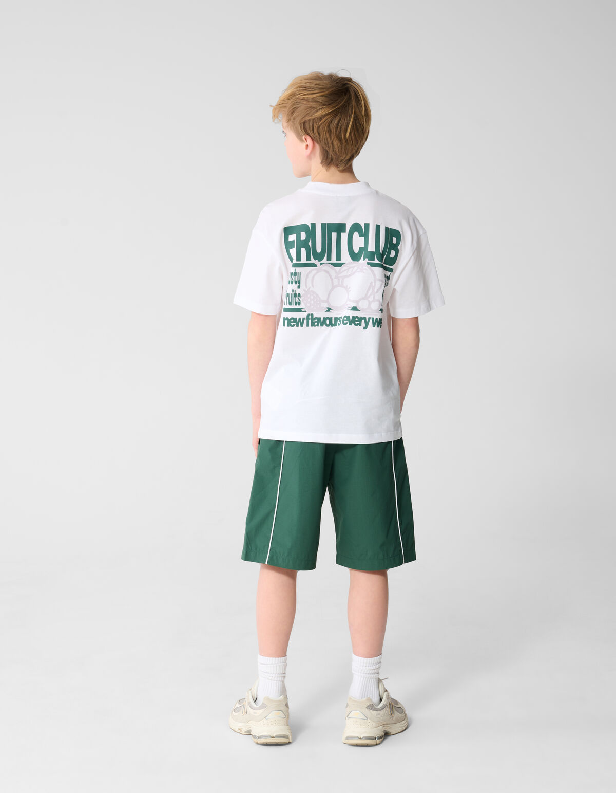 Fruit Club T-shirt Wit SHOEBY BOYS