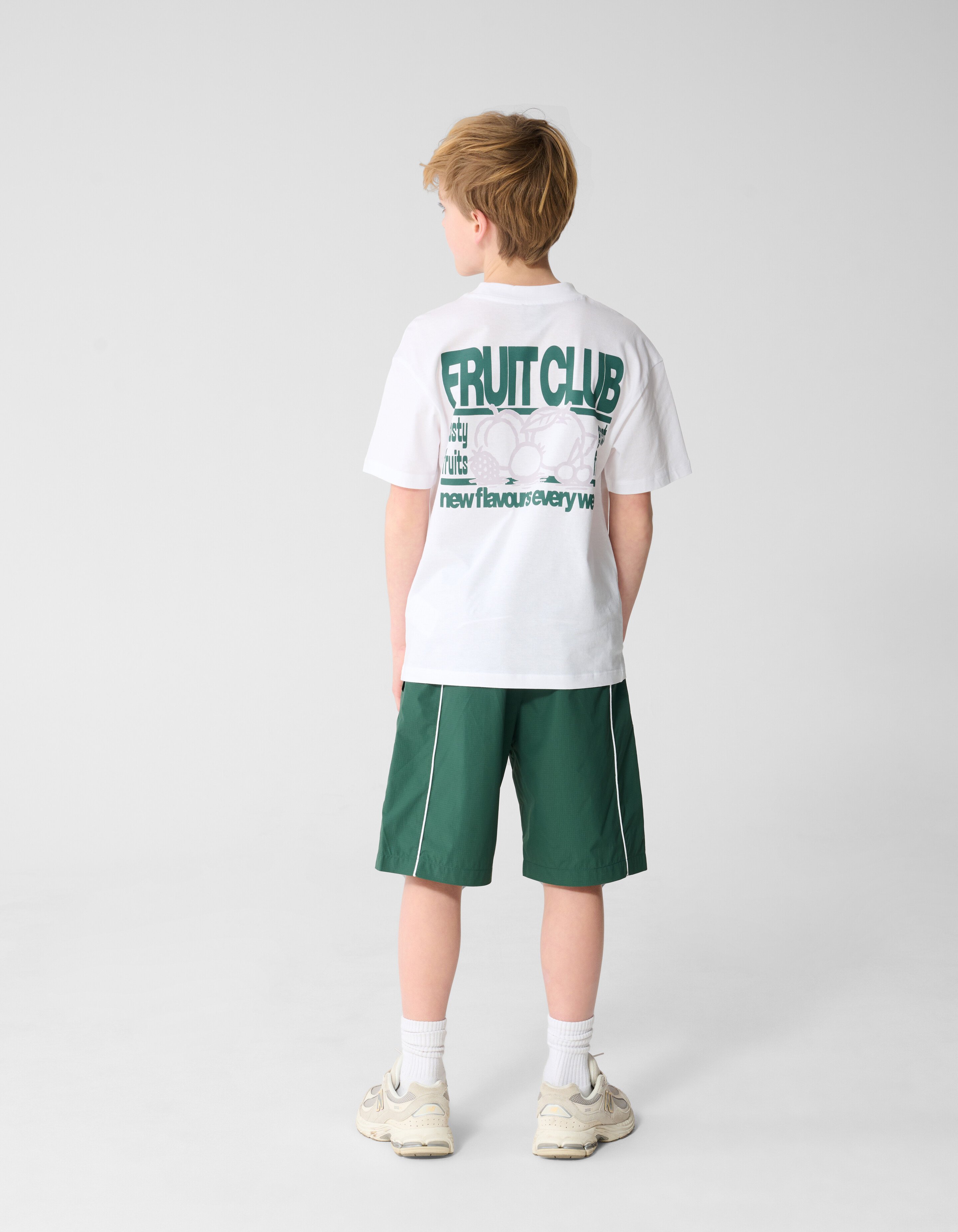 Fruit Club T-shirt Wit SHOEBY BOYS