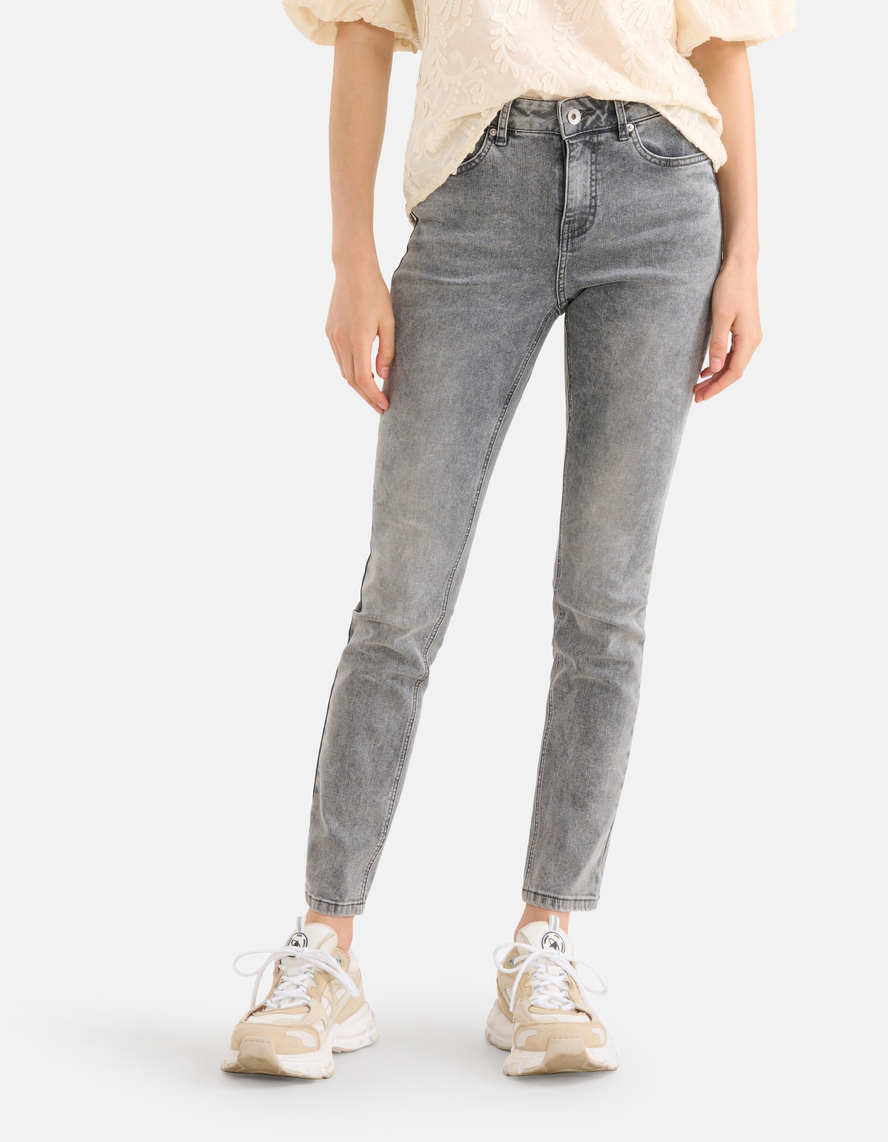 Skinny Denim Jeans L28 Grijs SHOEBY WOMEN