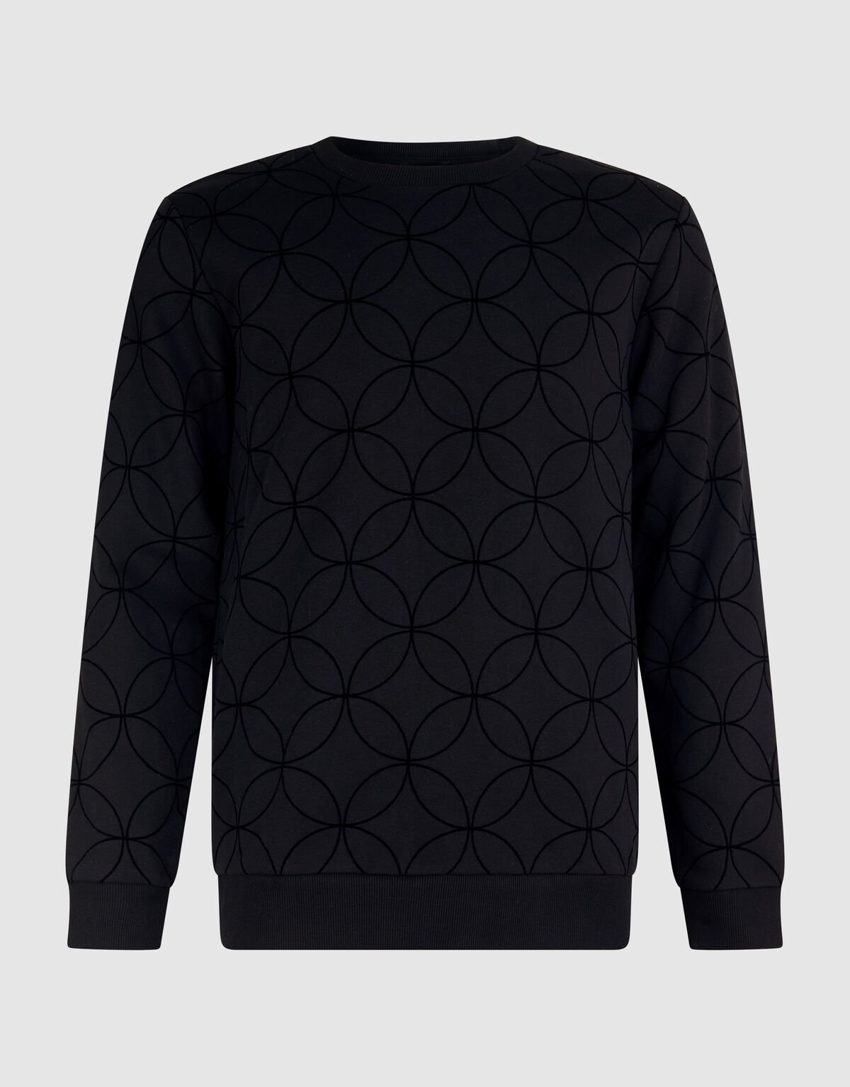 Flock Spark Sweater Zwart SHOEBY MEN