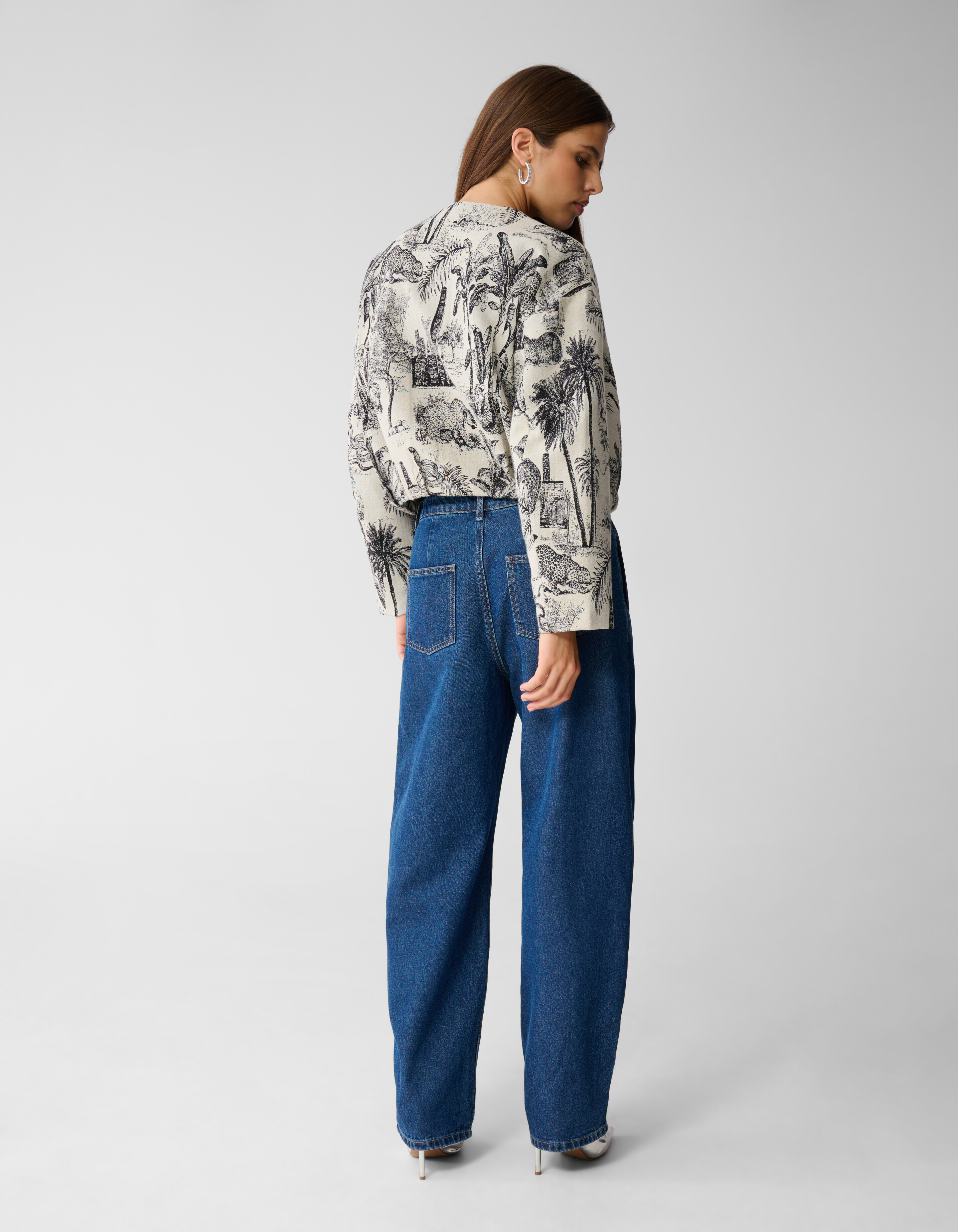 Jacquard Jack Zwart/Wit By Mieke SHOEBY WOMEN