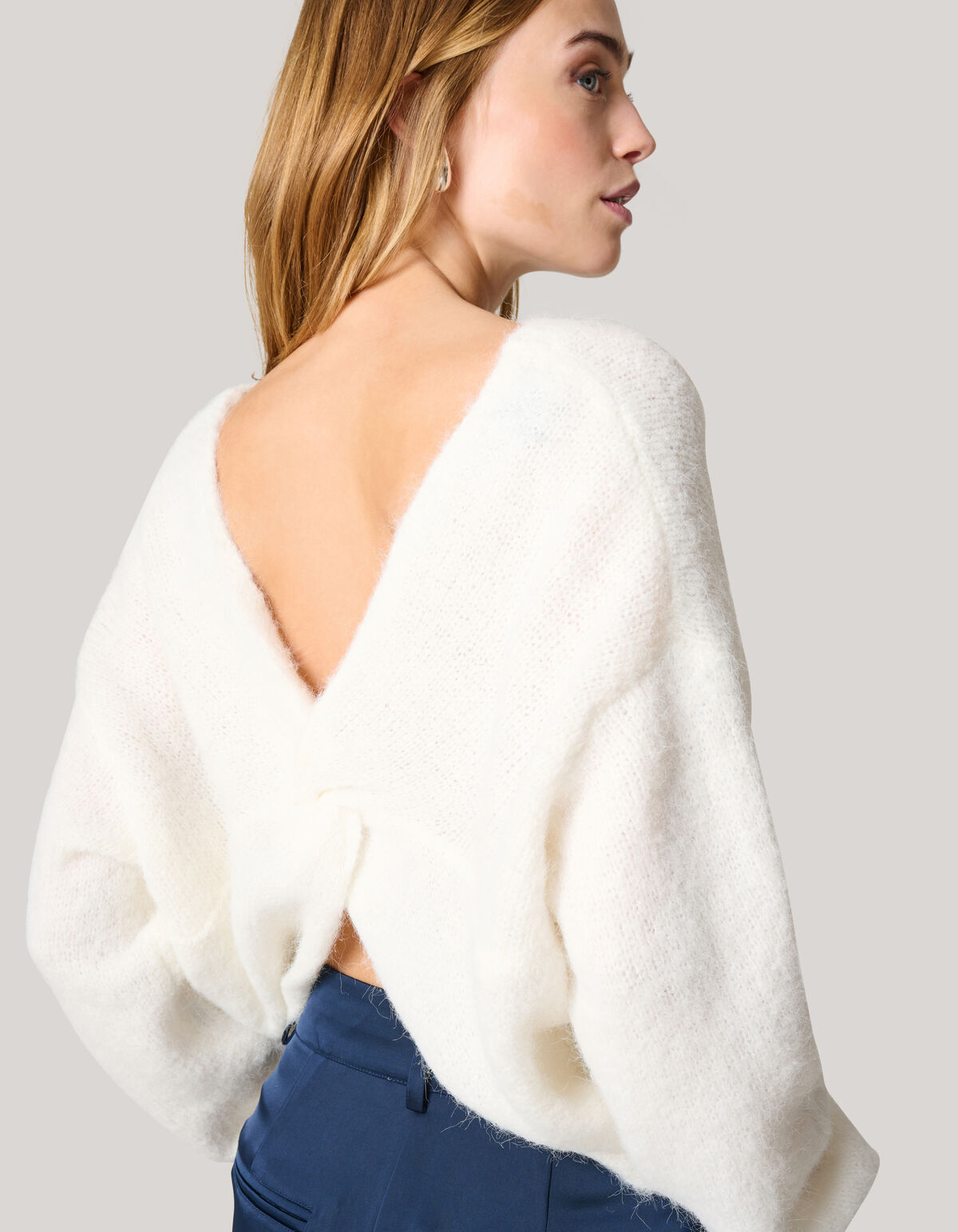 Wrapped Trui Gebroken Wit SHOEBY WOMEN