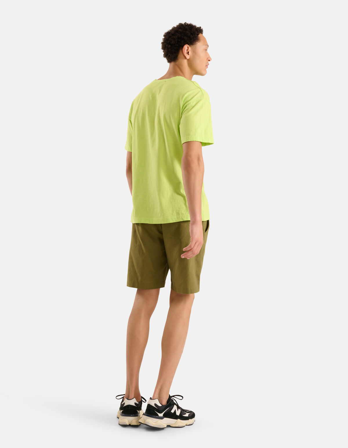 Jersey T-shirt Fel Groen SHOEBY MEN