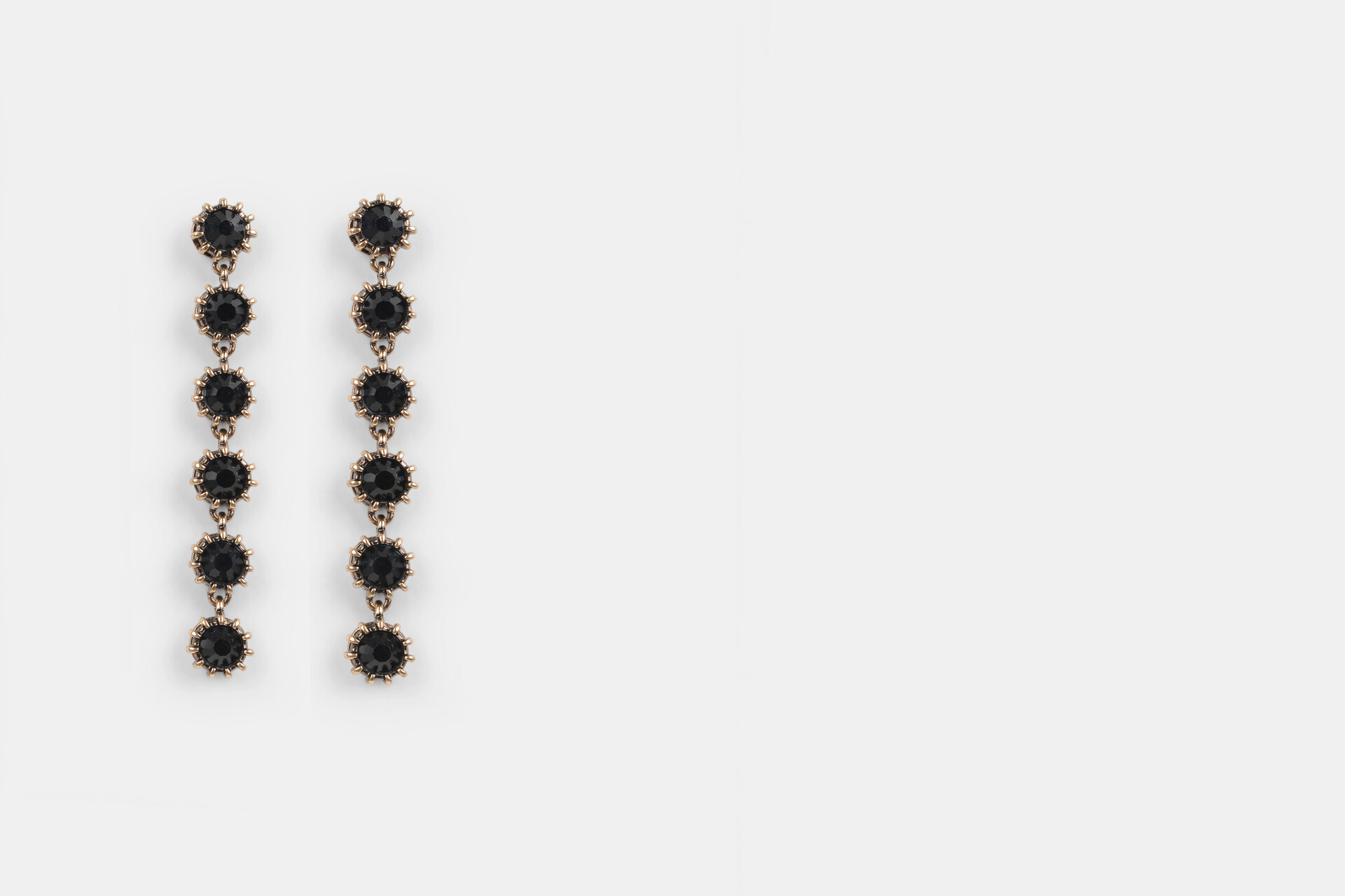 Onyx Oorbellen