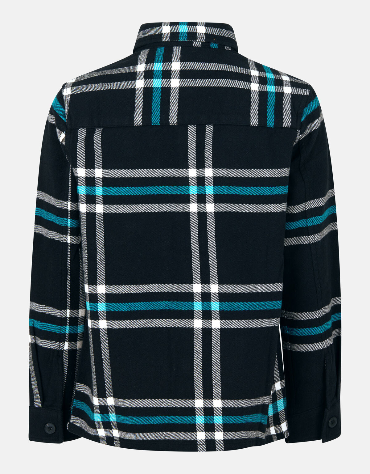 Geruit Overshirt Zwart SHOEBY BOYS