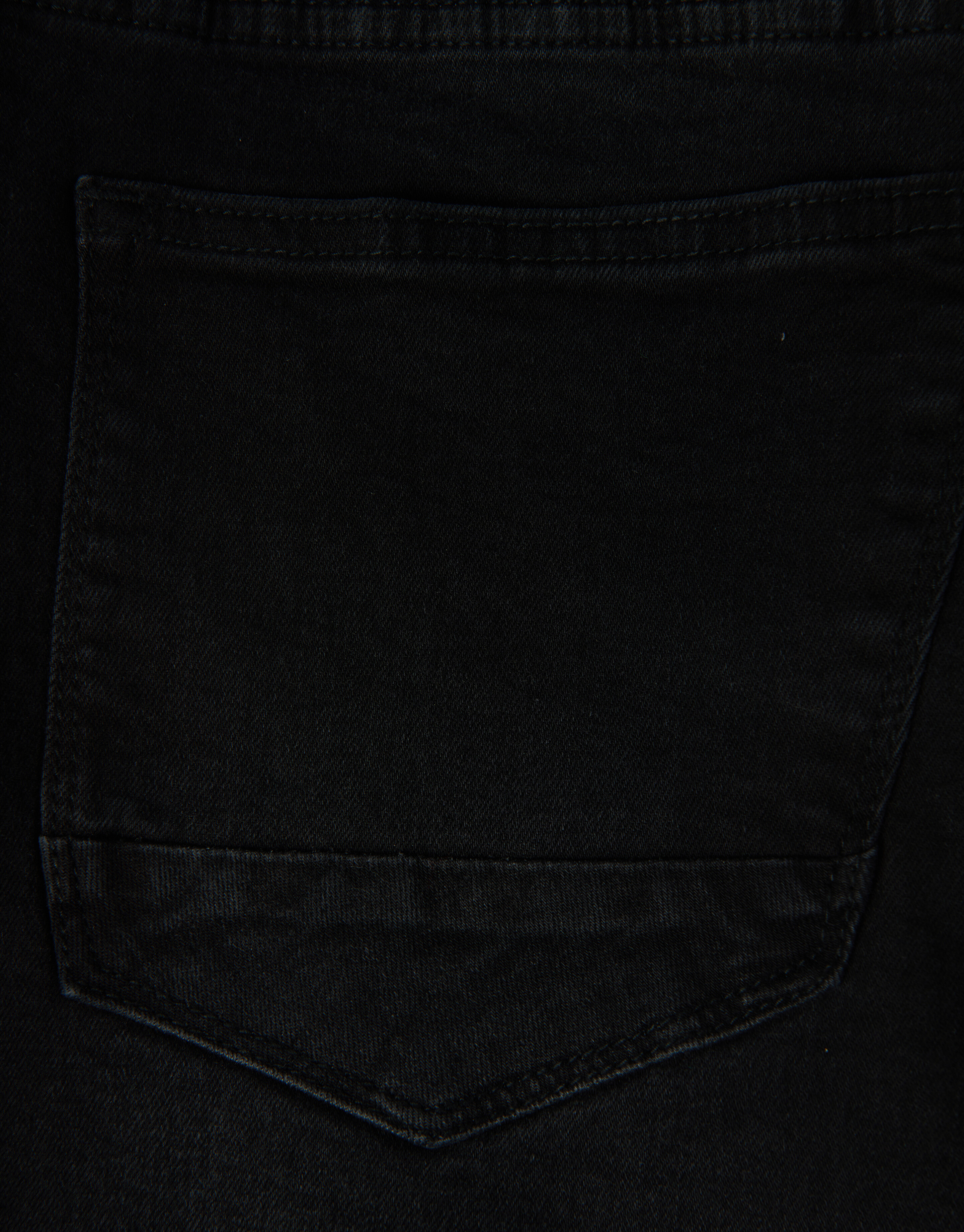 Straight Jeans Zwart Washed L32 Refill