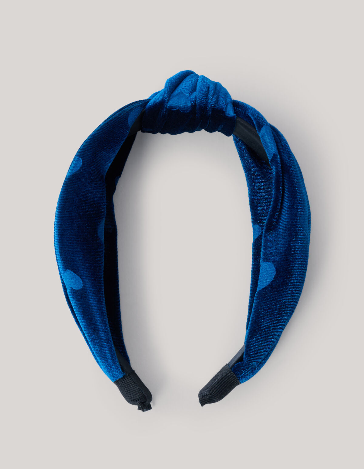 Velvet Haarband Blauw SHOEBY ACCESSOIRES