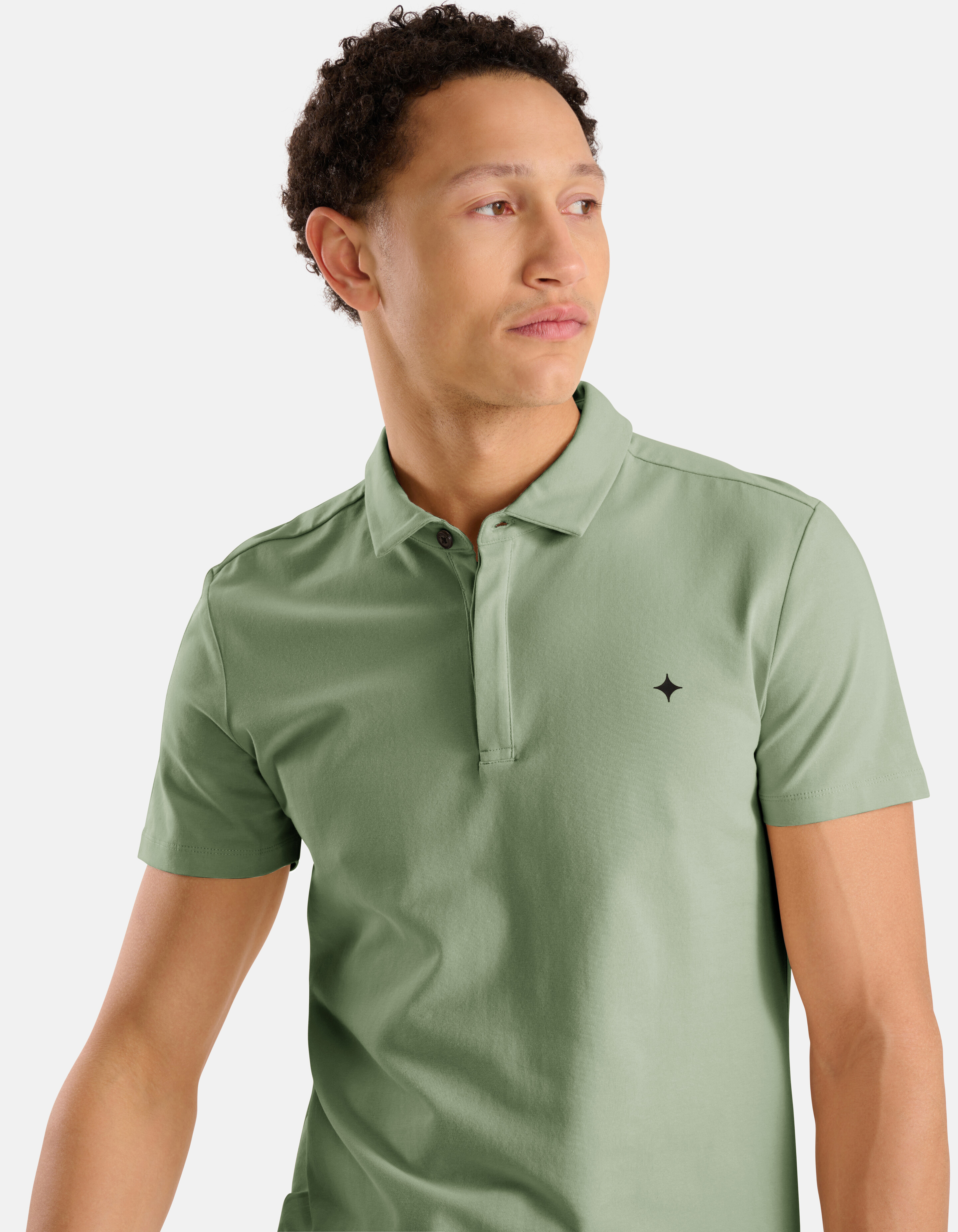 Jersey Polo Groen SHOEBY MEN