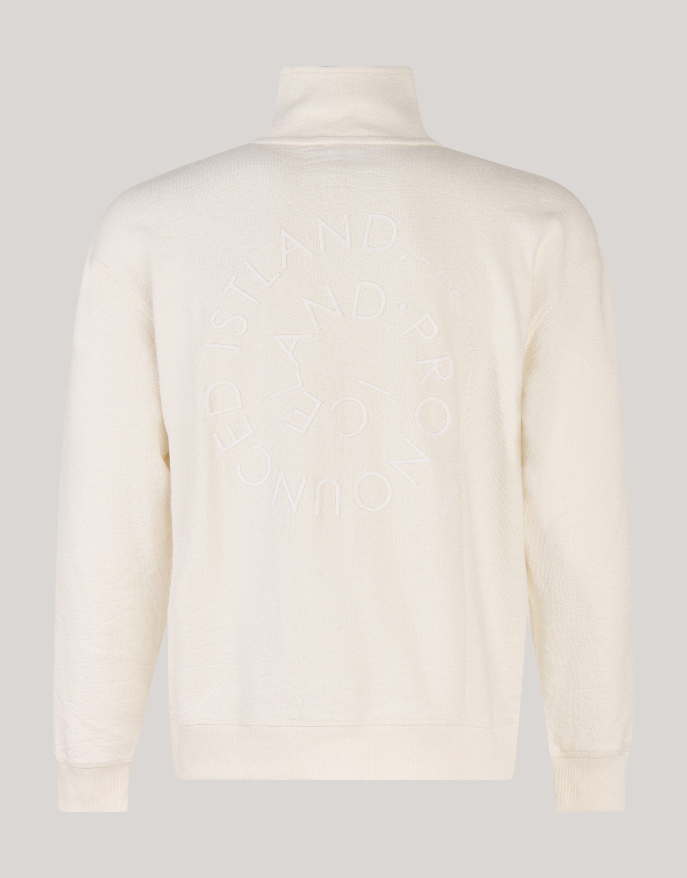 Zip Sweater Gebroken Wit SHOEBY MEN