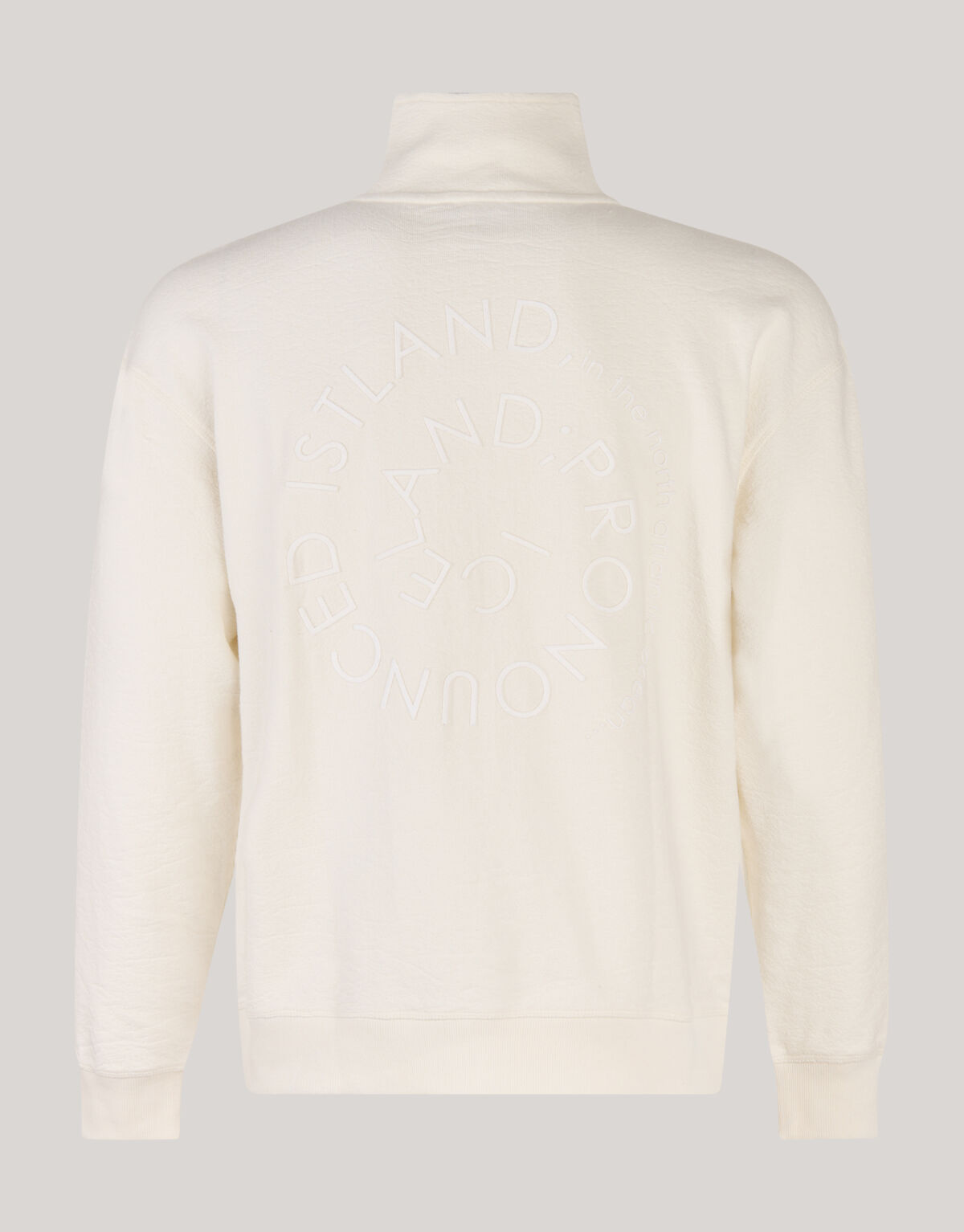 Zip Sweater Gebroken Wit SHOEBY MEN
