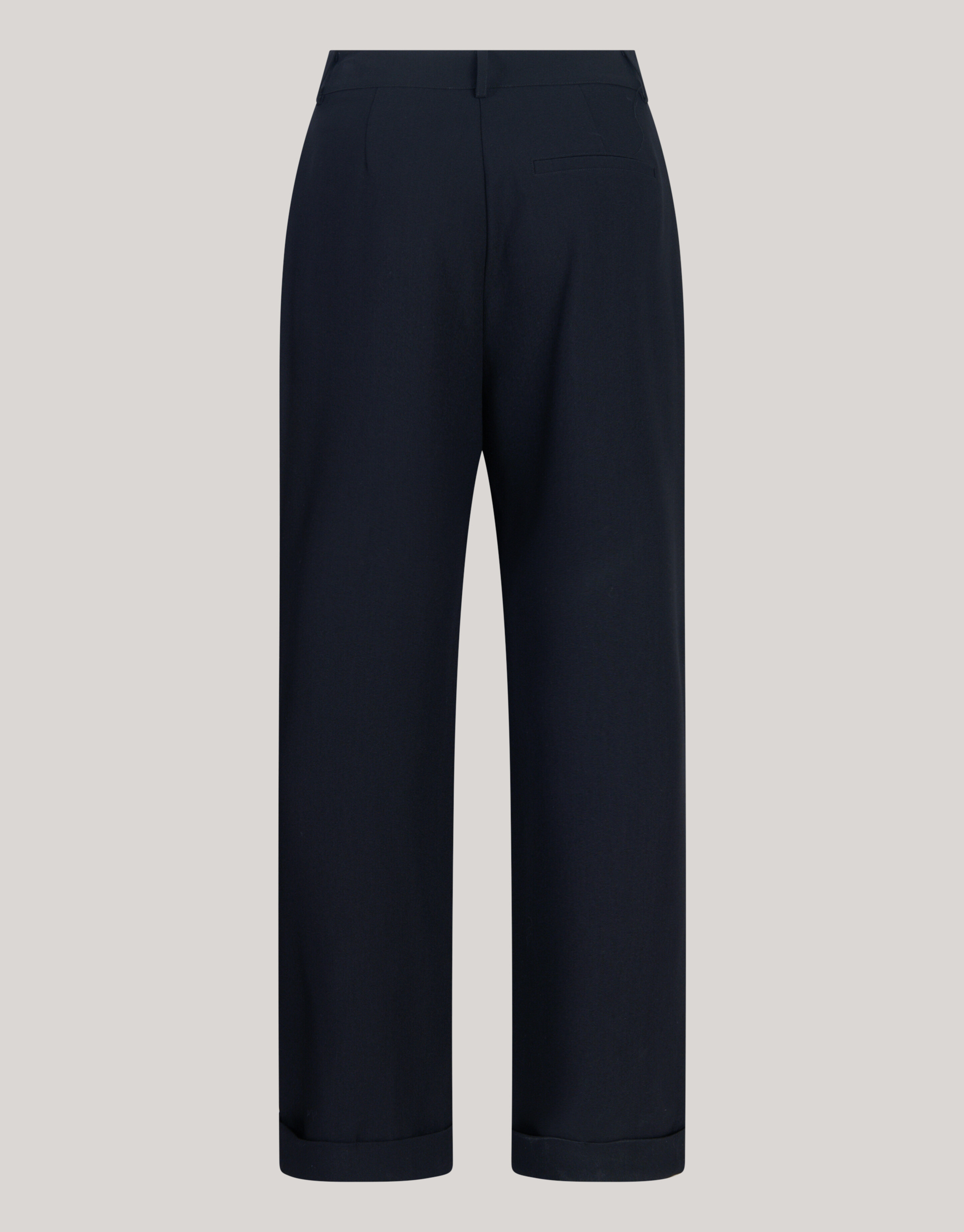 Turnup Pantalon Zwart By Fred SHOEBY WOMEN