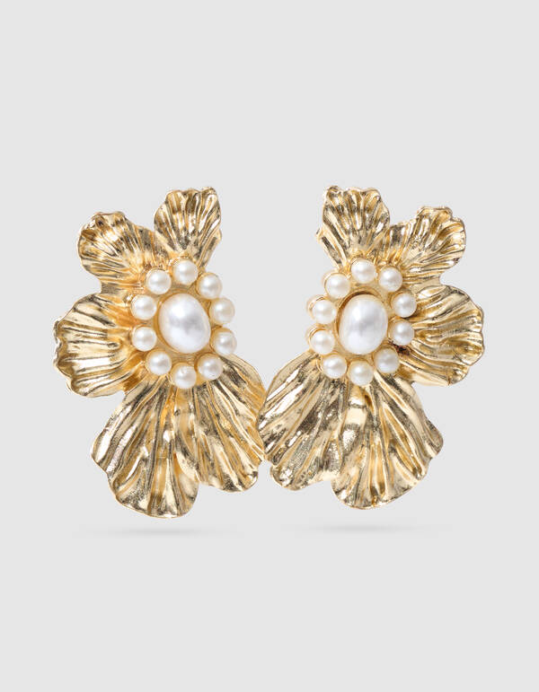 Parel Oorbellen Goud SHOEBY ACCESSOIRES