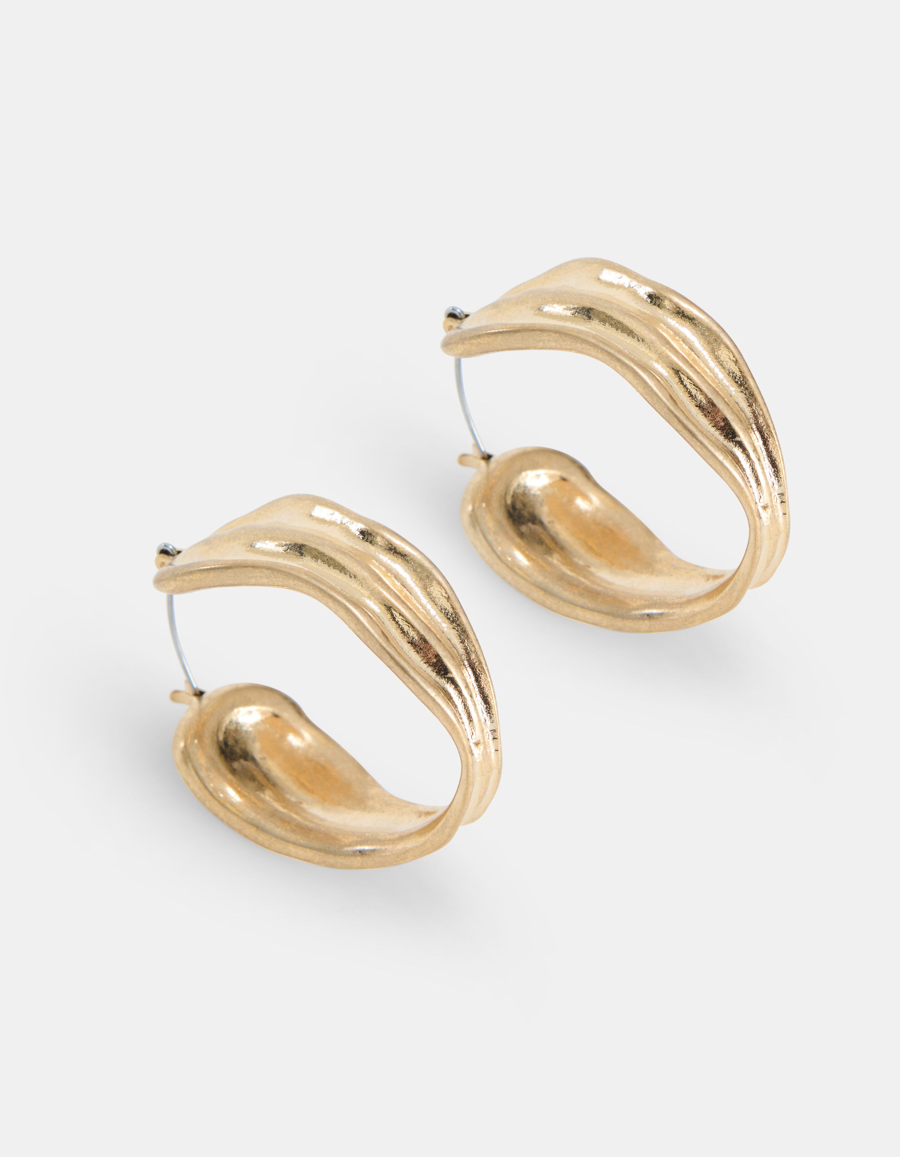 Busted Gold Hoops Oorbellen SHOEBY ACCESSOIRES