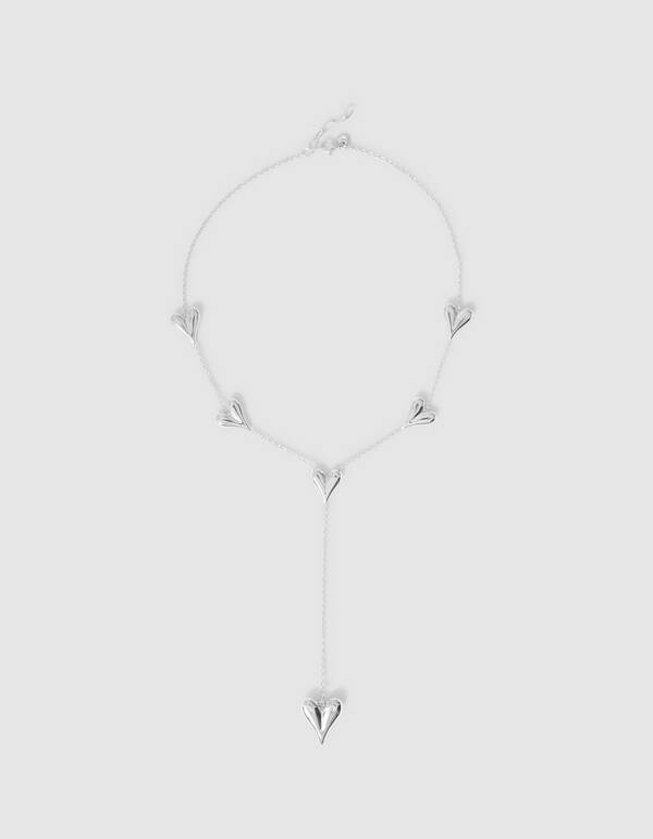 Heart Ketting Zilver SHOEBY ACCESSOIRES