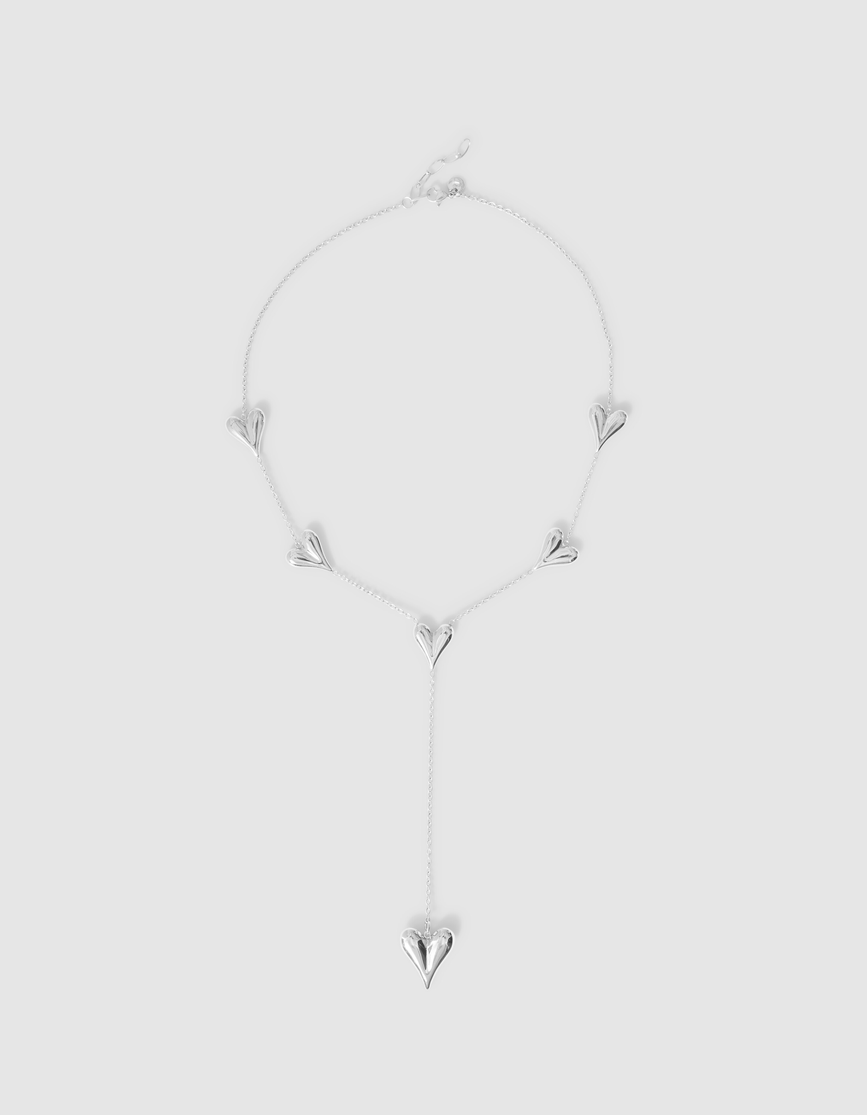 Heart Ketting Zilver SHOEBY ACCESSOIRES