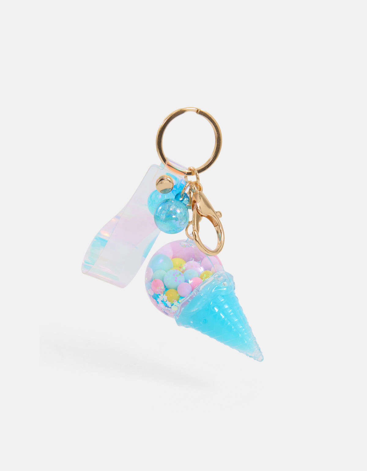 Ice Cream Sleutelhanger Blauw SHOEBY ACCESSOIRES