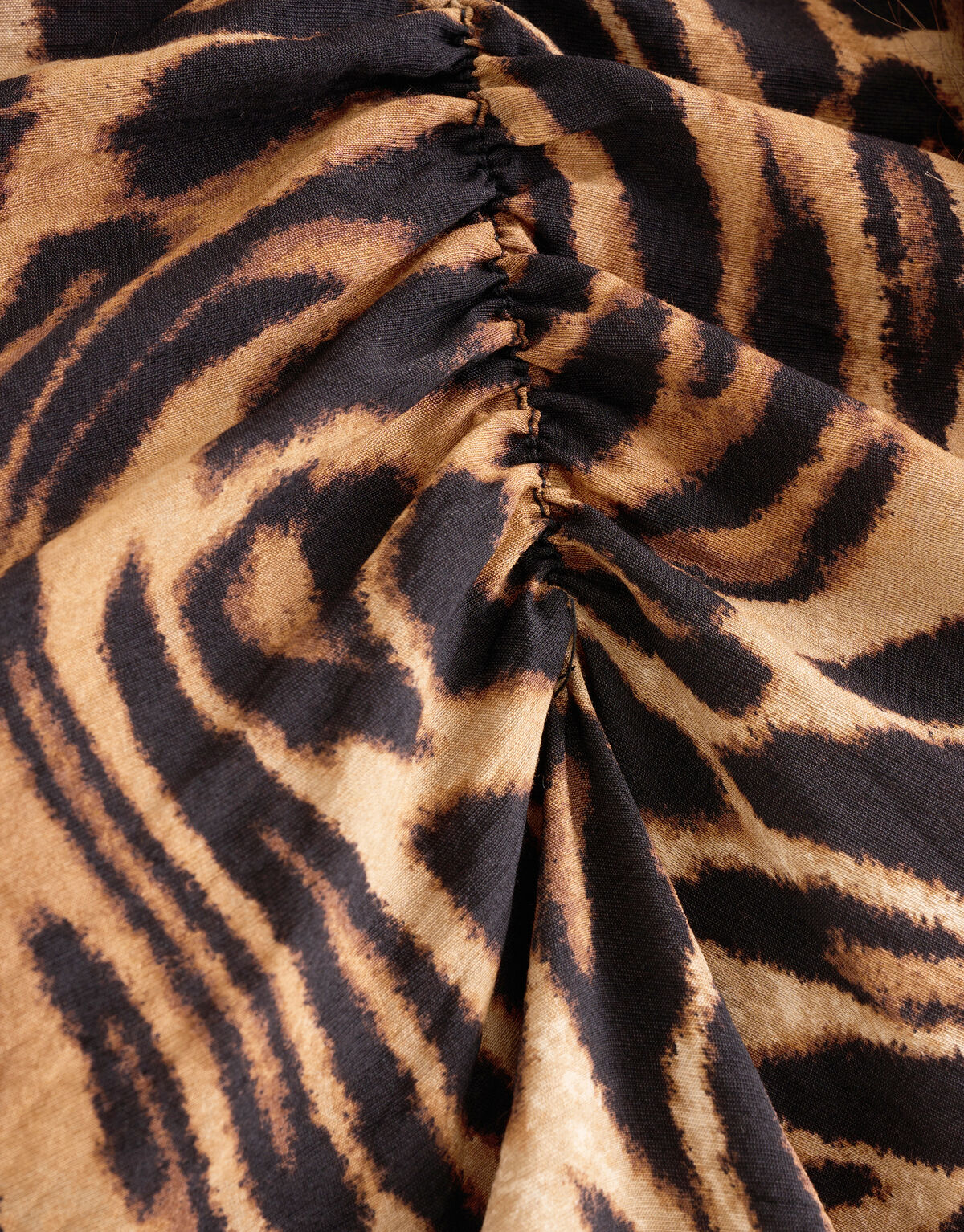 Puffy Sleeve Leopard Top SHOEBY WOMEN