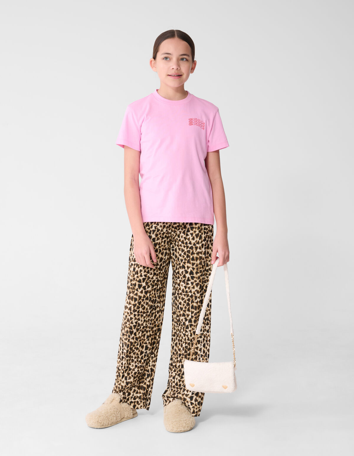 Fruit Disco Artwork T-shirt Roze SHOEBY GIRLS