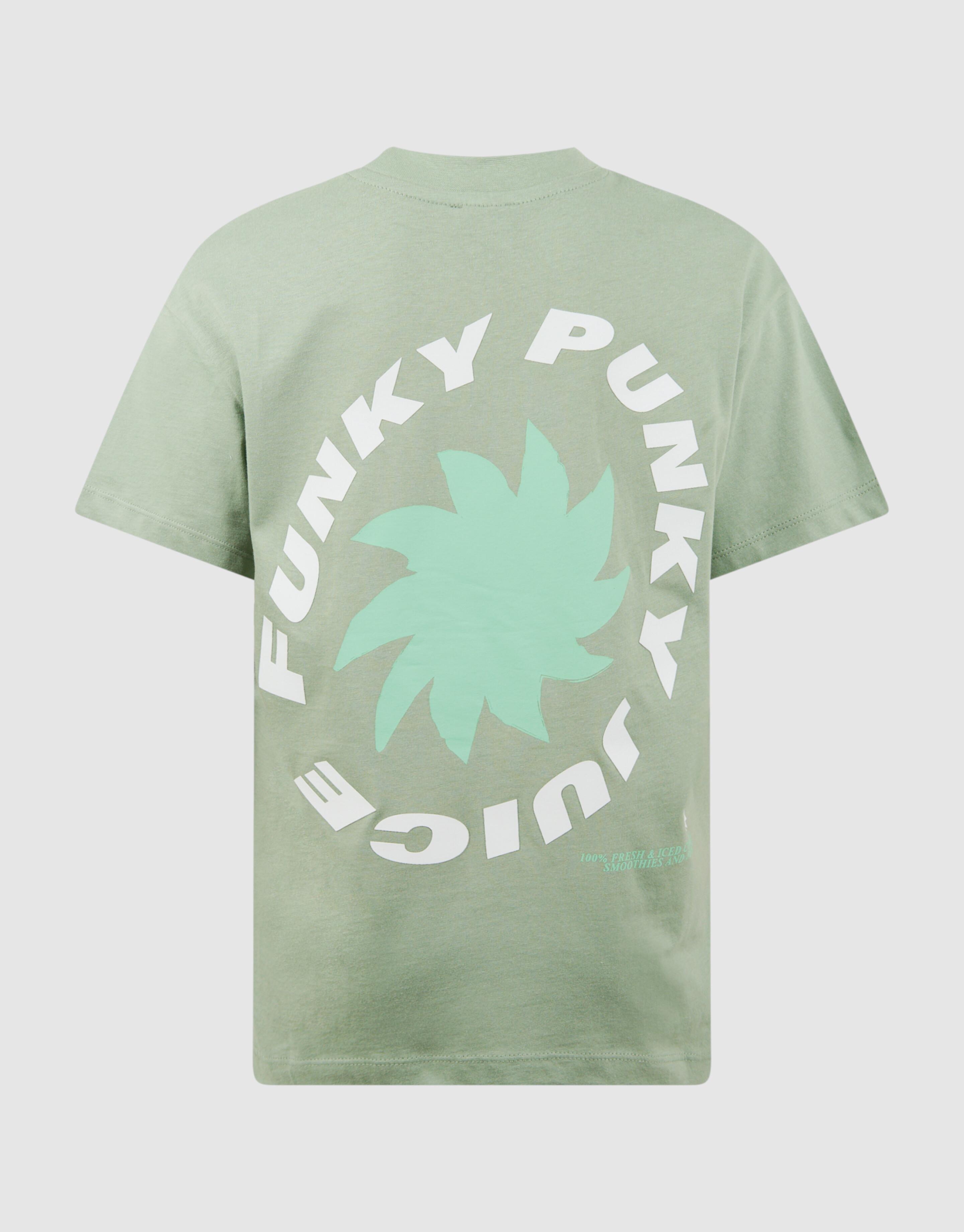 Funky Artwork T-shirt Groen SHOEBY BOYS