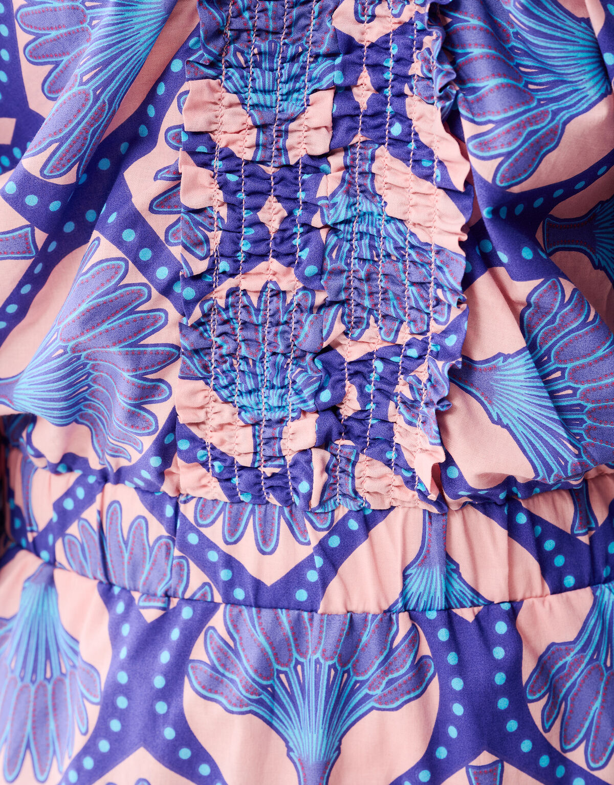 Printed Mini Jurk Paars SHOEBY WOMEN