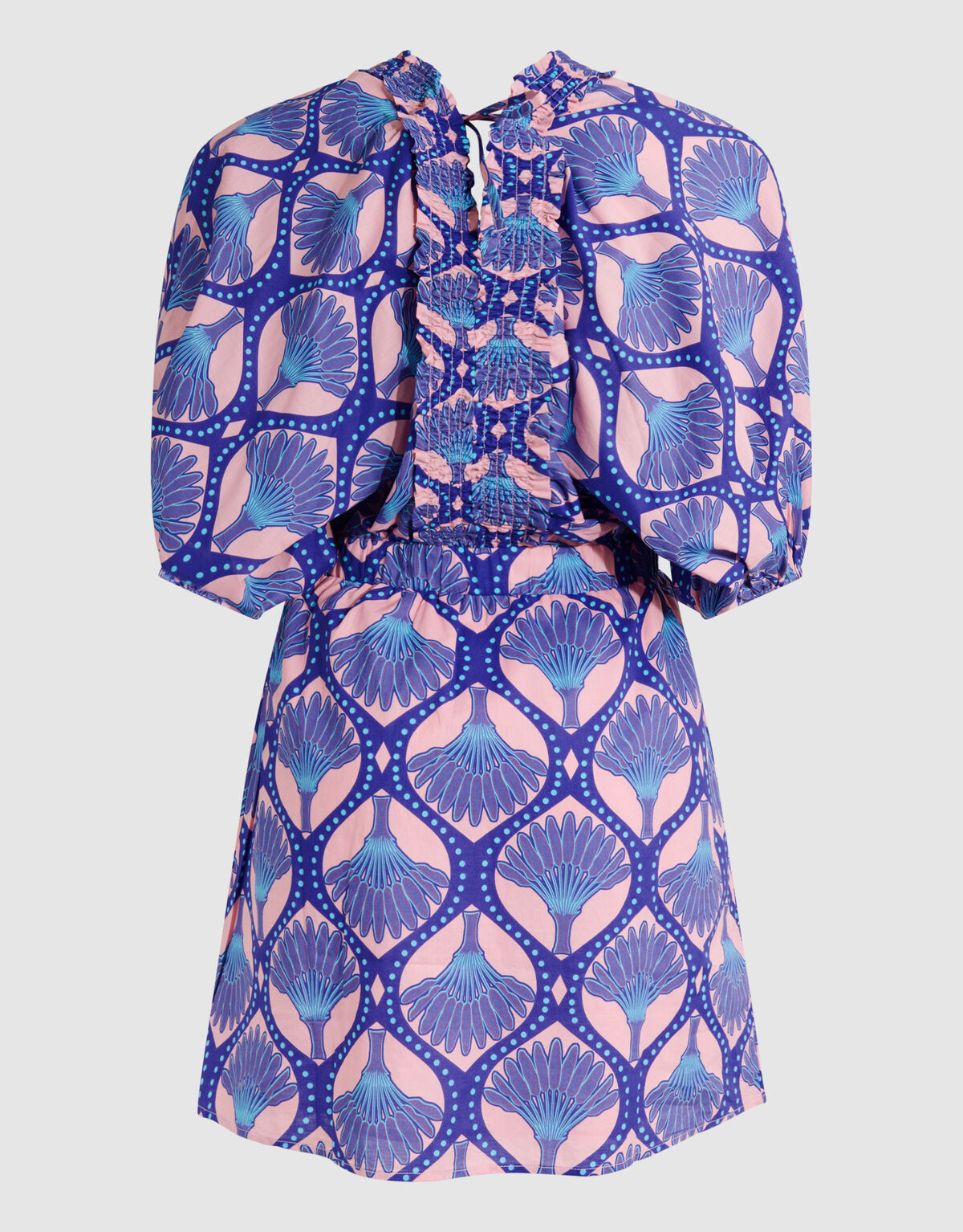 Printed Mini Jurk Paars SHOEBY WOMEN