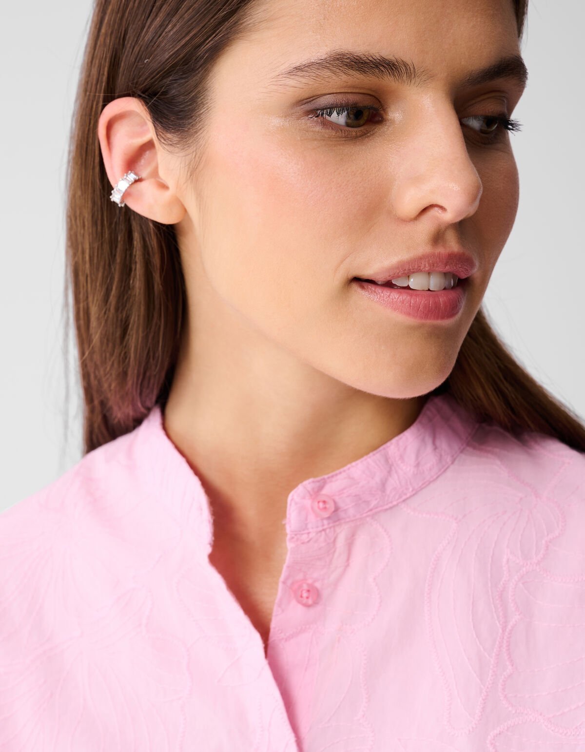 Flower Cord Mini Jurk Roze SHOEBY WOMEN