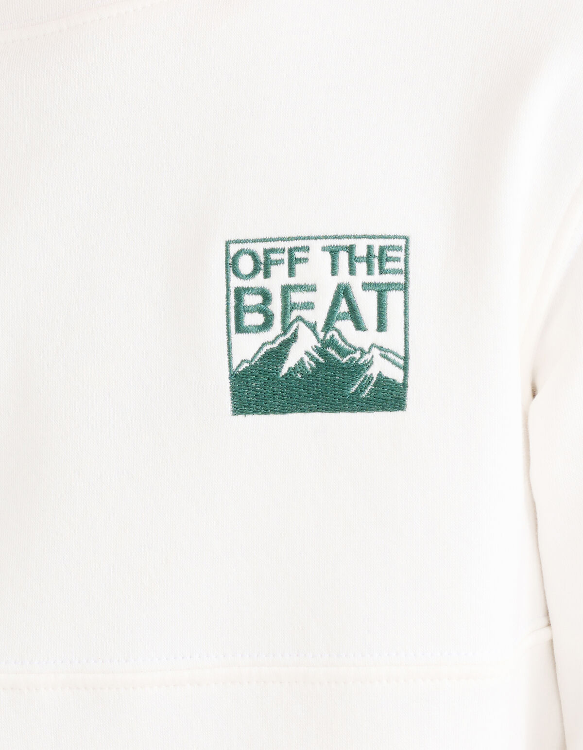 Embroidery Sweater Gebroken Wit SHOEBY BOYS