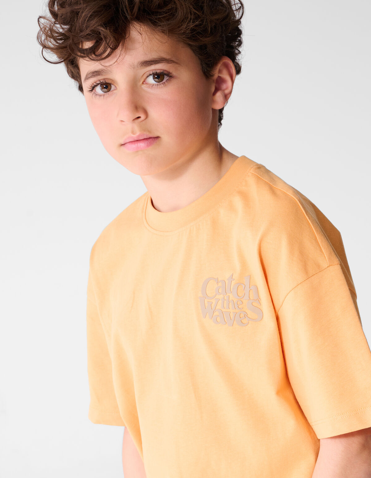 Catch Artwork T-shirt Licht SHOEBY BOYS