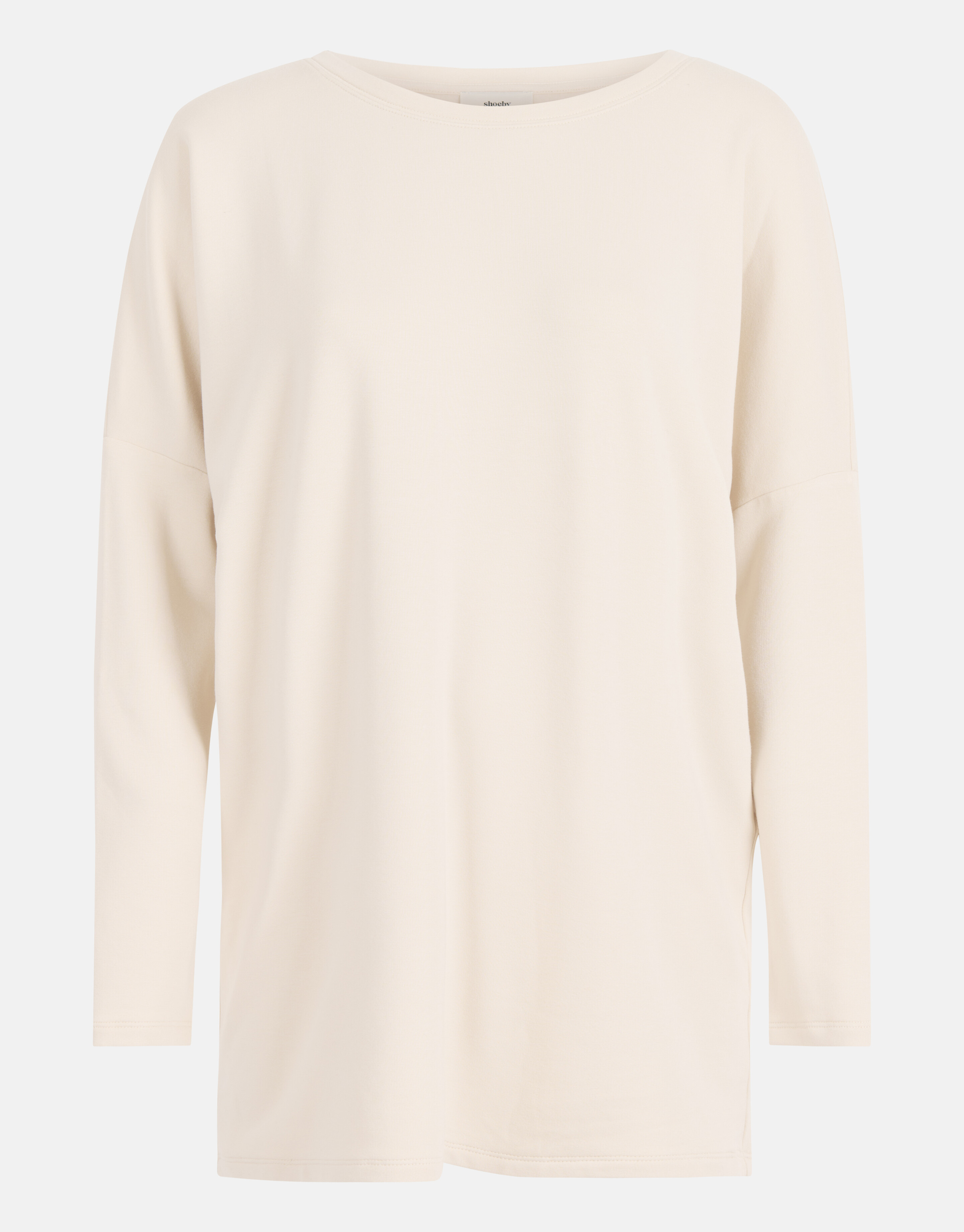 Basis Oversized Top Gebroken Wit SHOEBY WOMEN