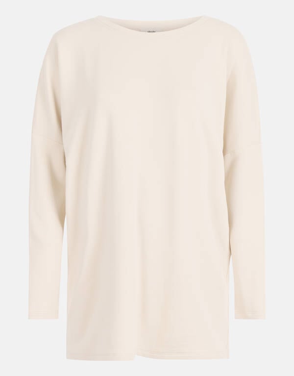 Basis Oversized Top Gebroken Wit SHOEBY WOMEN