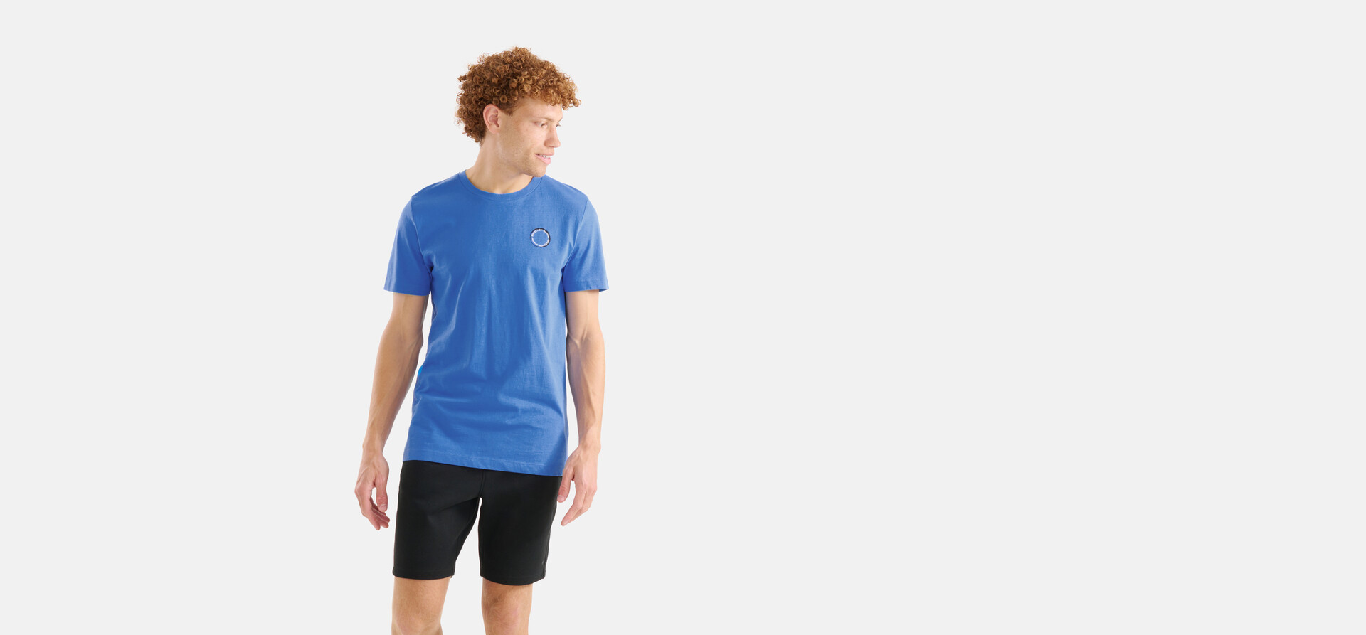 Artwork T-shirt Blauw SHOEBY MEN