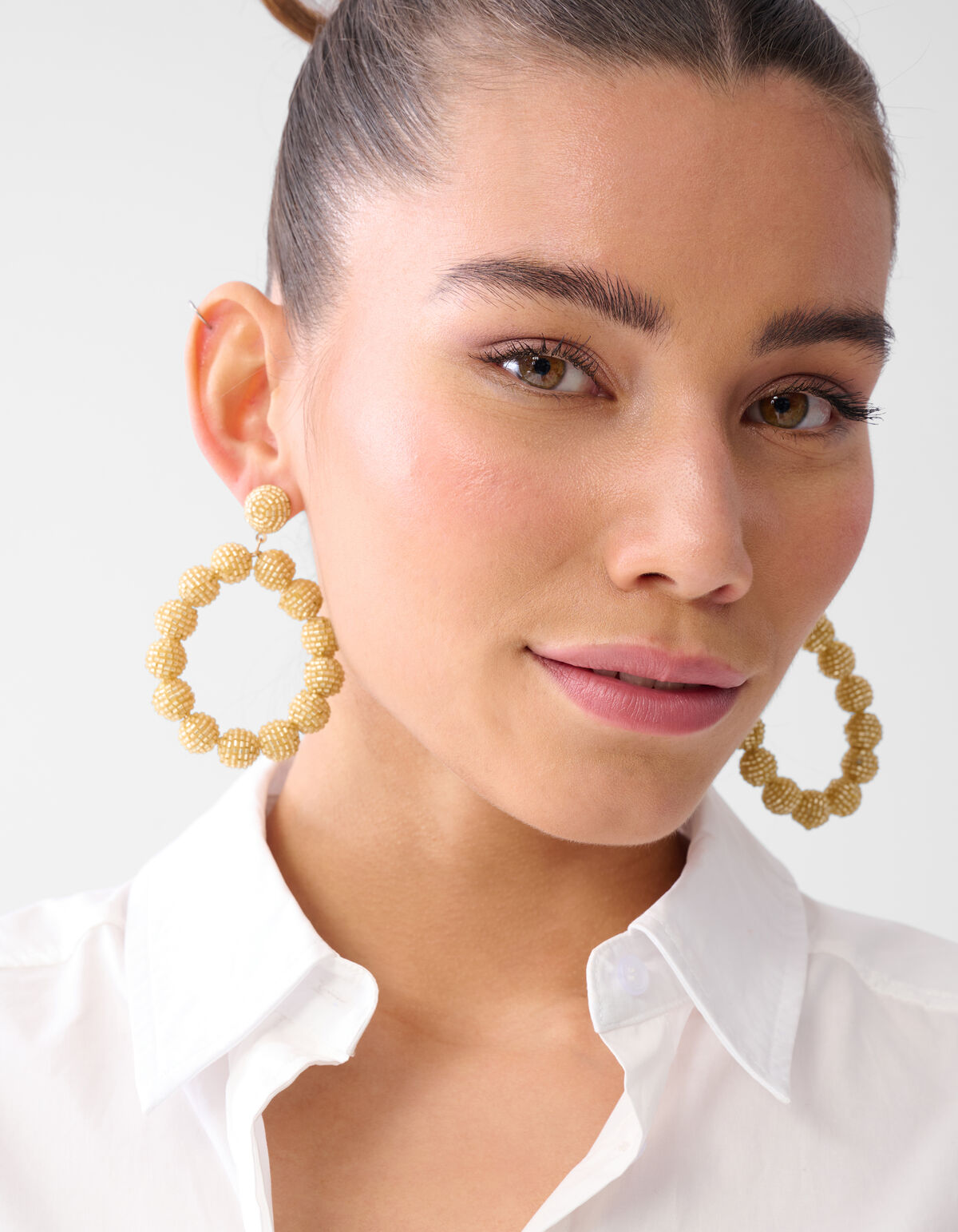 Beaded Oorbellen Goud SHOEBY ACCESSOIRES