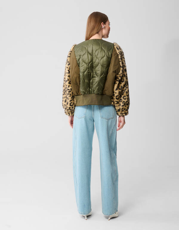 Multi Mix Leopard Jack Donkergroen SHOEBY WOMEN