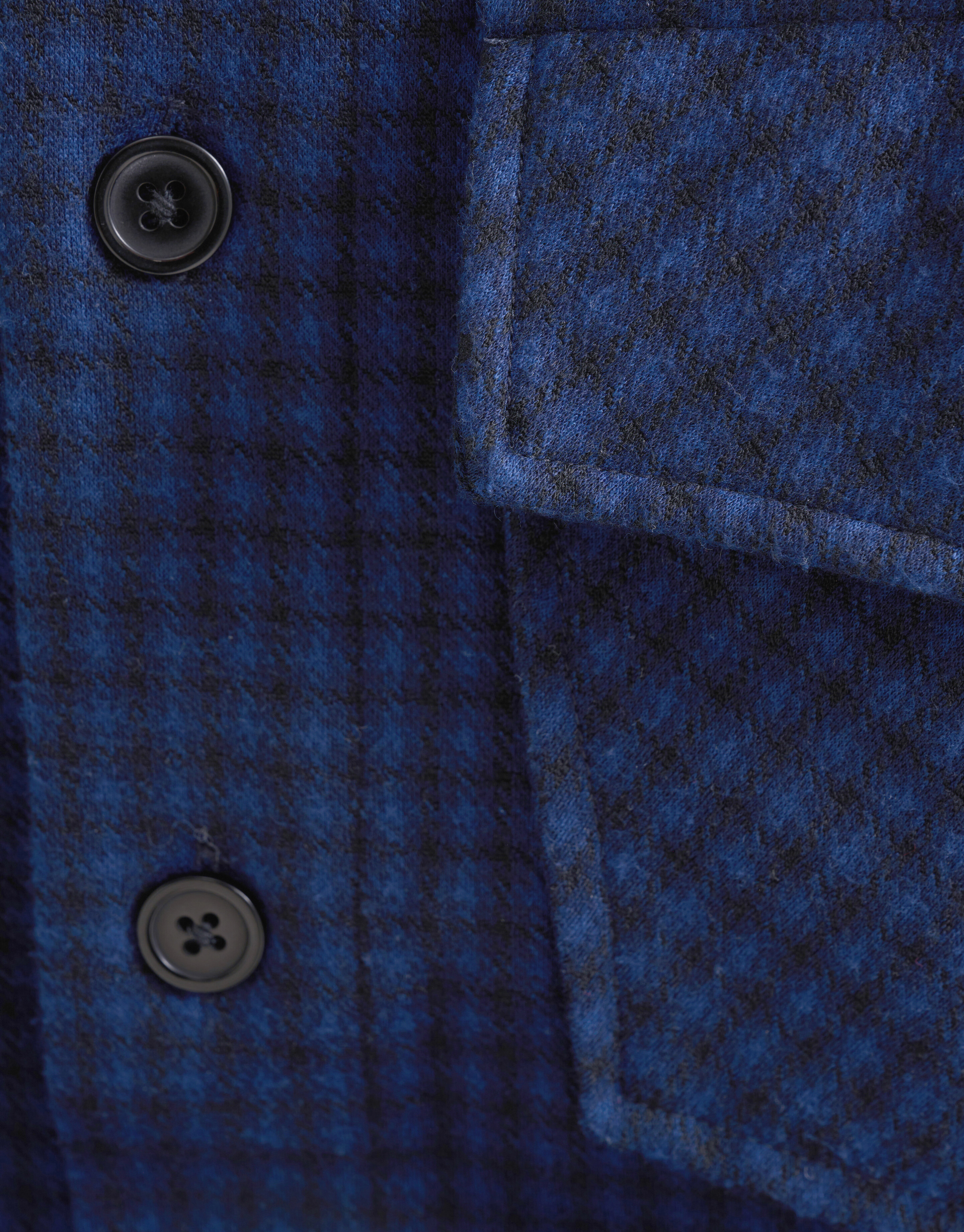 Ruiten Overshirt Donkerblauw SHOEBY MEN